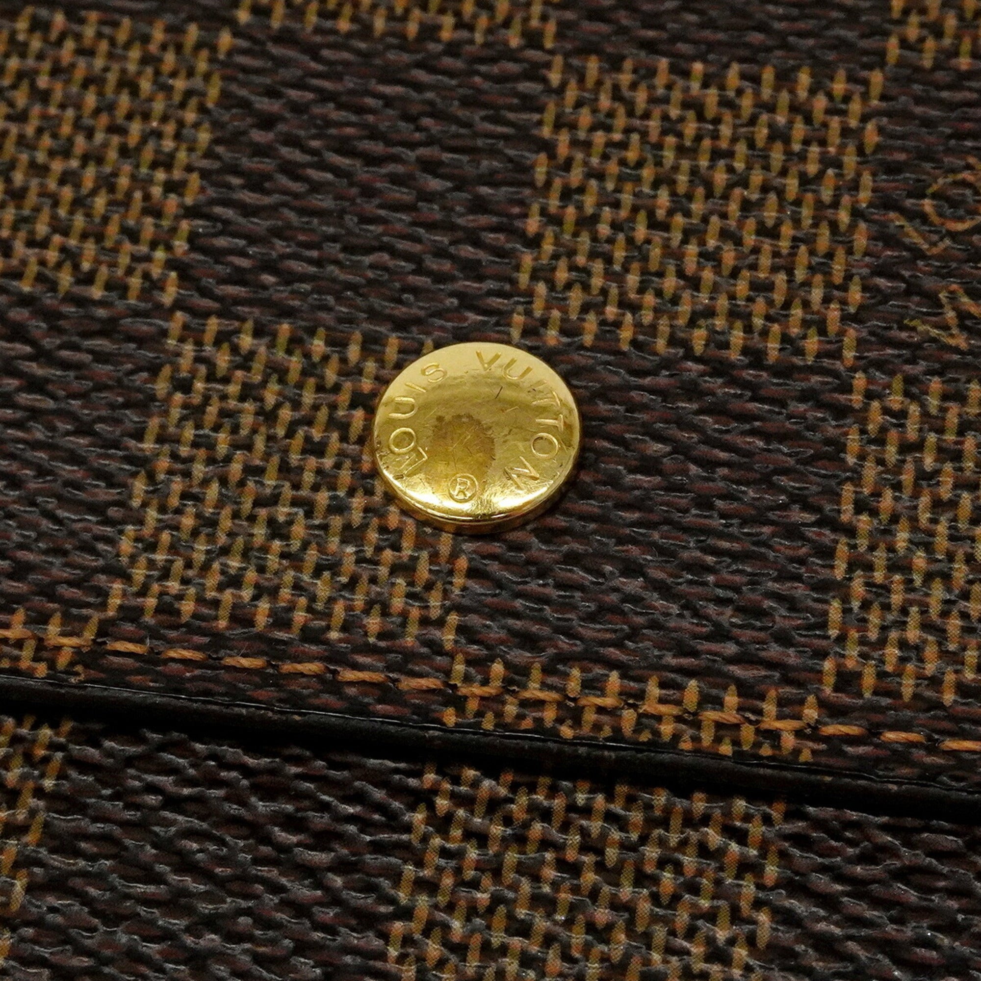 Louis Vuitton Ebene Wallet (Tri-Fold) (Pre-Owned)