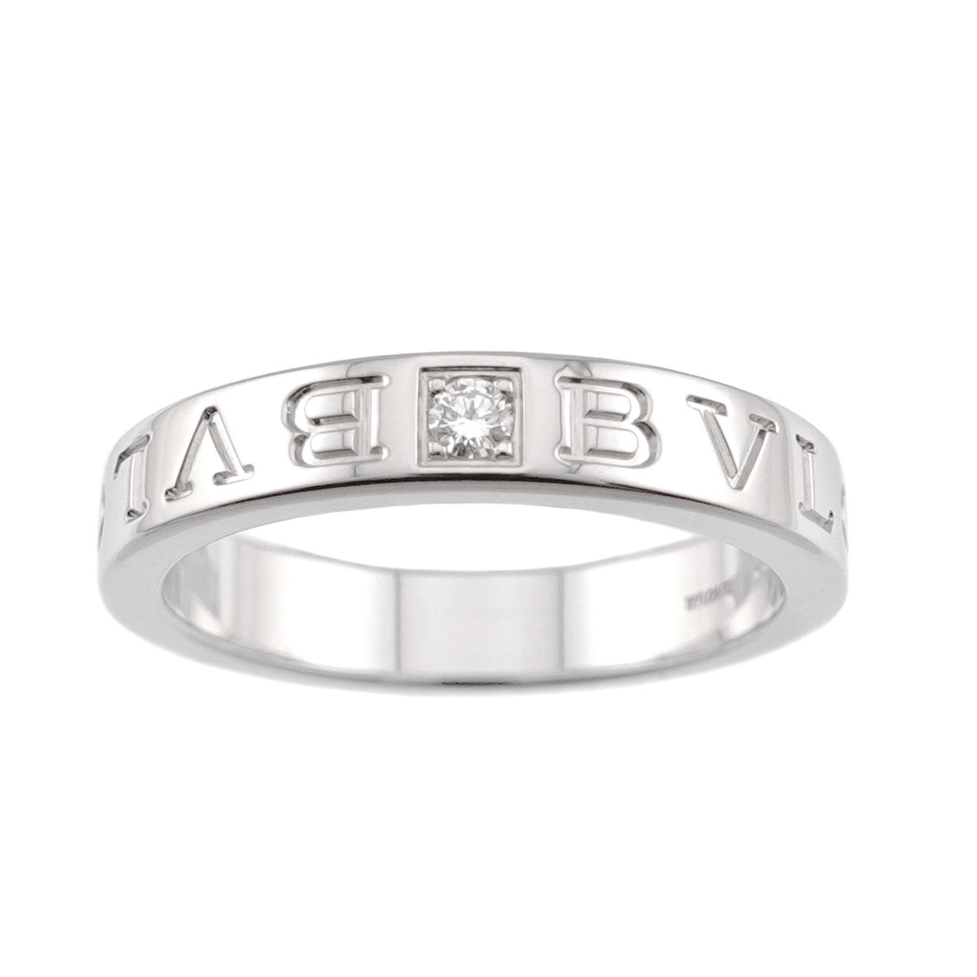 Bvlgari White Gold (18K) Band Ring (Pre-Owned)