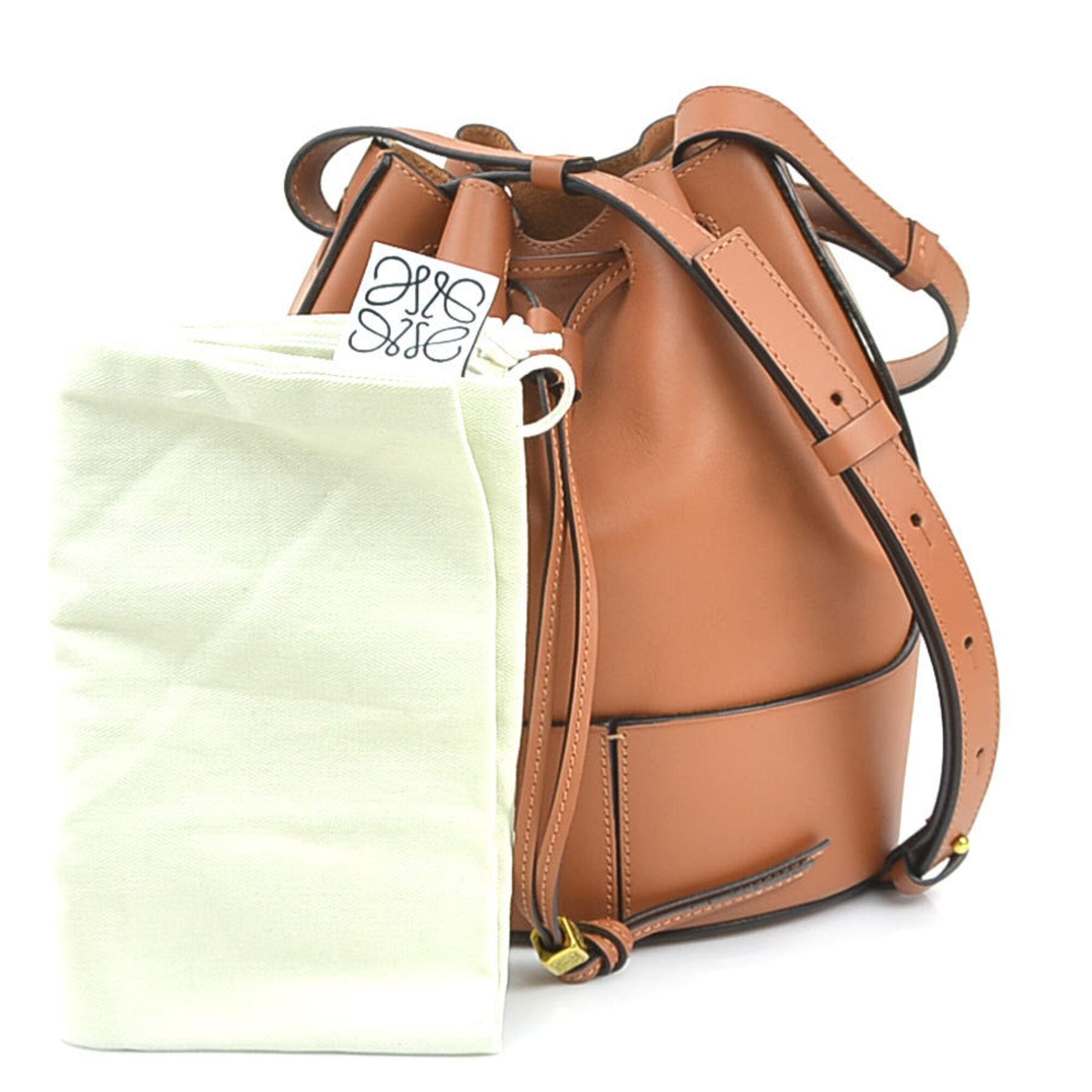 Loewe Brown Leather Shoulder Bag (Pre-Owned)