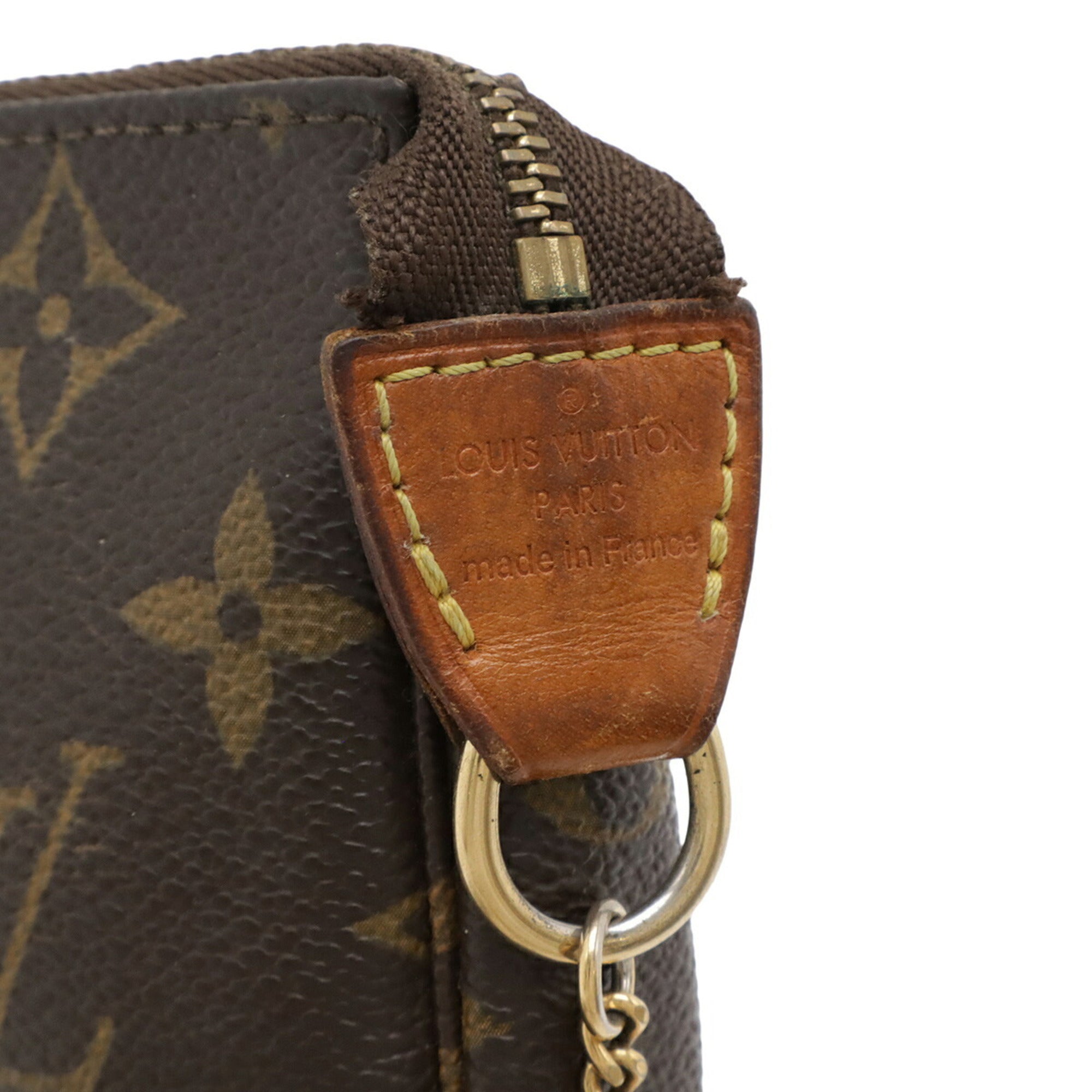 Louis Vuitton Brown Monogram Pochette Pouch (Pre-Owned)