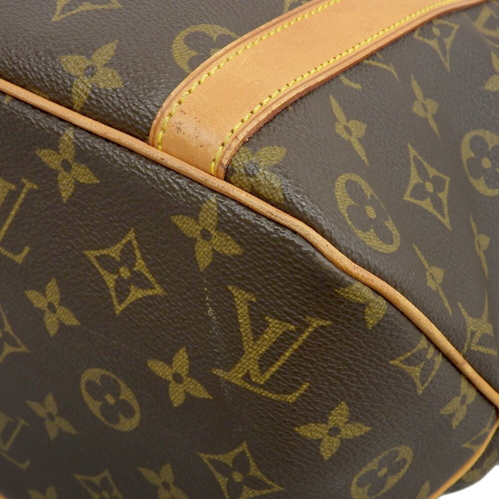 Louis Vuitton Brown Monogram Pvc Leather Shoulder Bag Tote Bag (Pre-Owned)