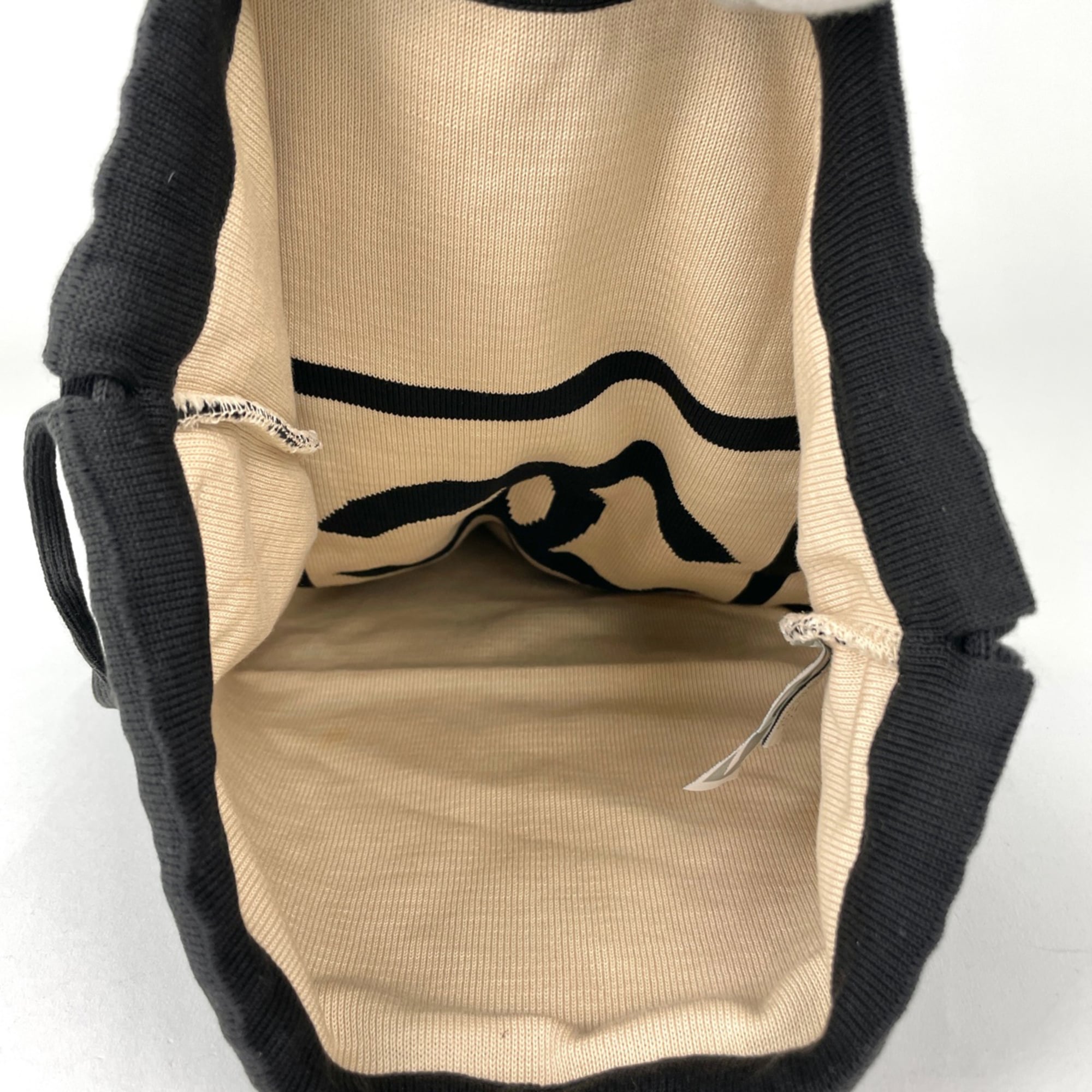 Chanel Black Fabric Backpack (Pre-Owned)