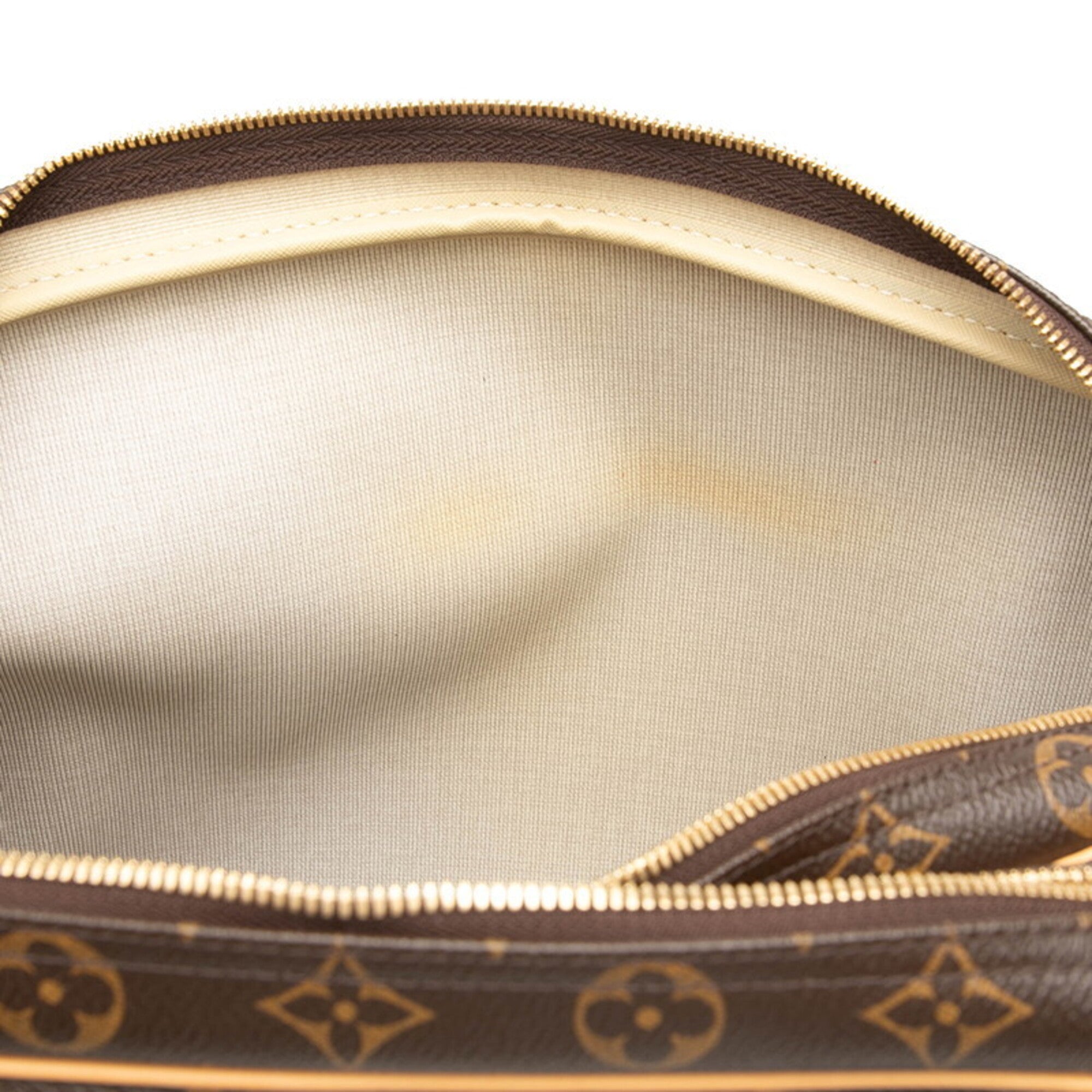 Louis Vuitton Brown Pvc Leather Shoulder Bag (Pre-Owned)