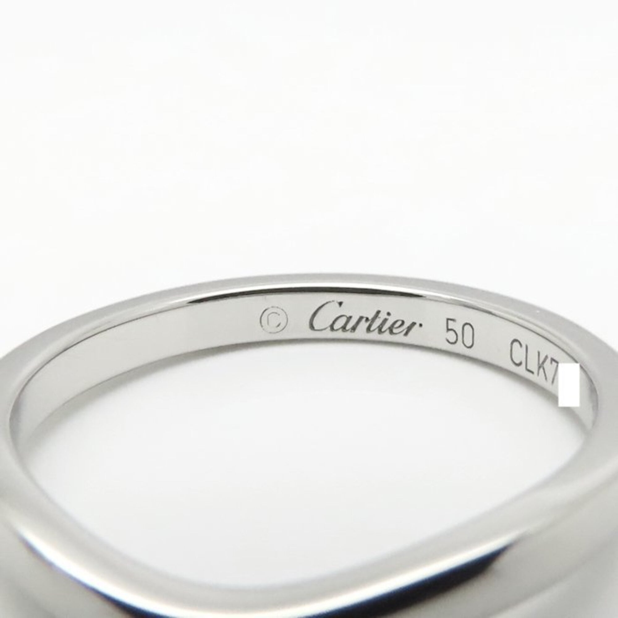 Cartier Platinum 950 Band Ring (Pre-Owned)