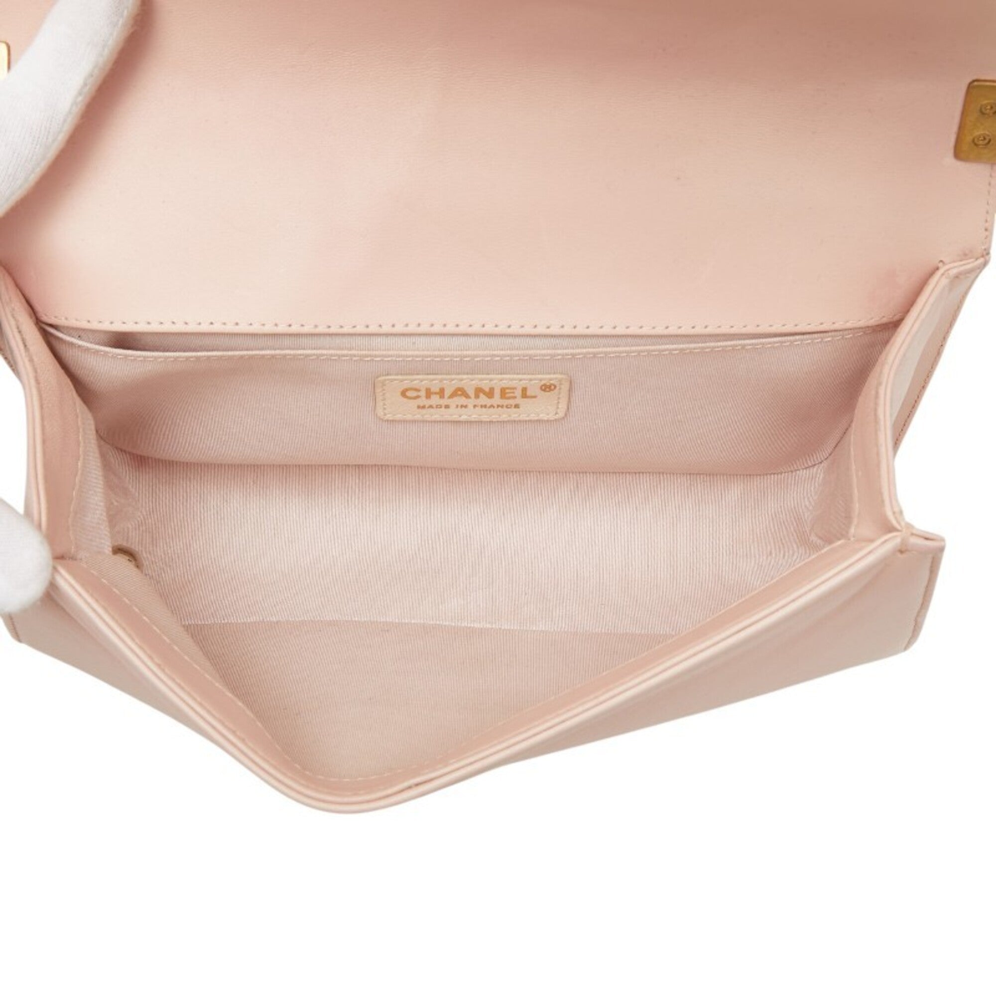 Chanel Pink Tweed Shoulder Bag (Pre-Owned)