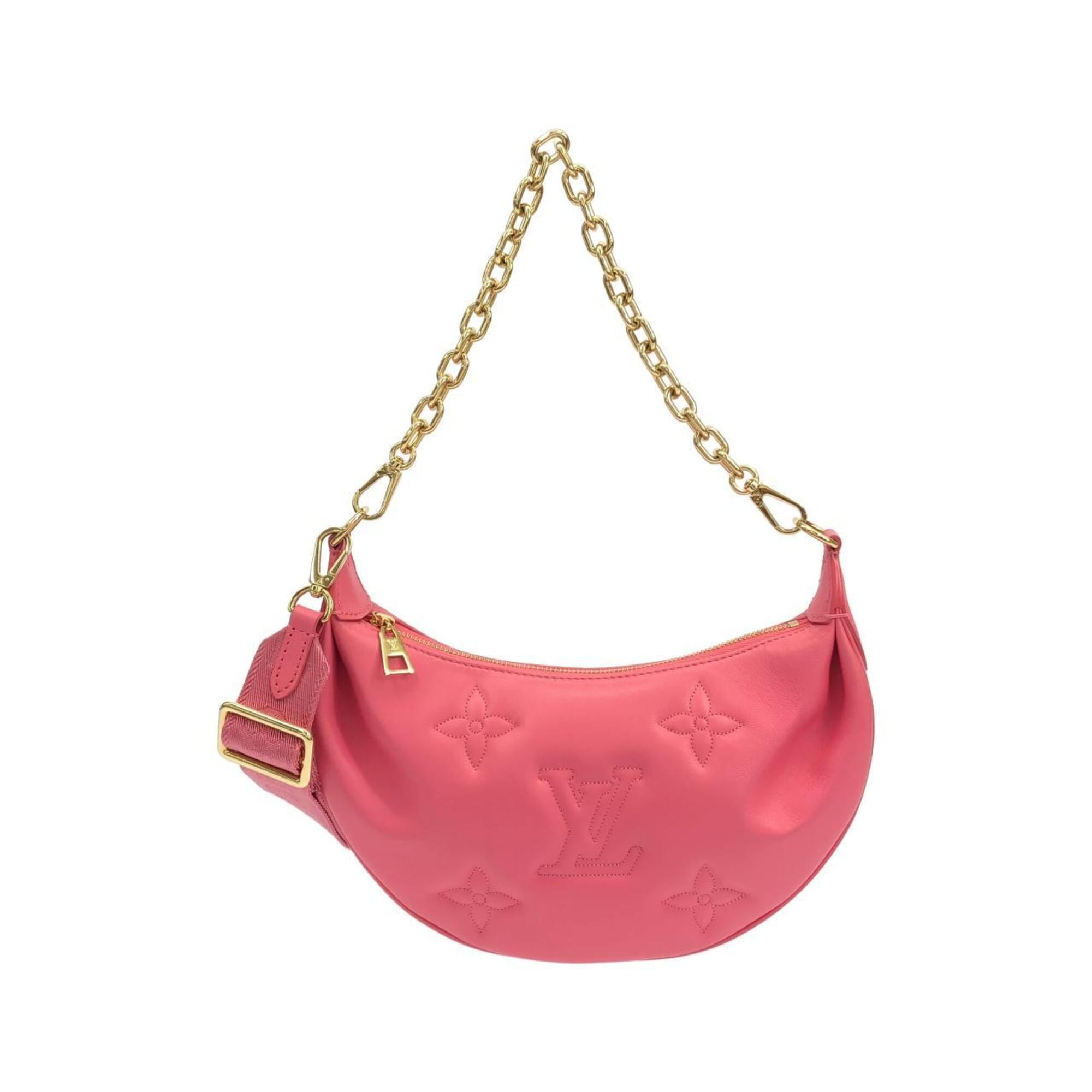 Louis Vuitton Pink Leather Shoulder Bag (Pre-Owned)