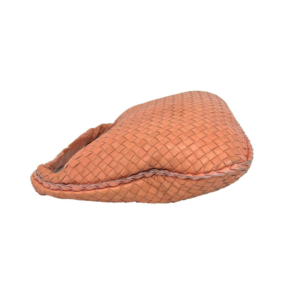Bottega Veneta Brown Leather Handbag Shoulder Bag (Pre-Owned)