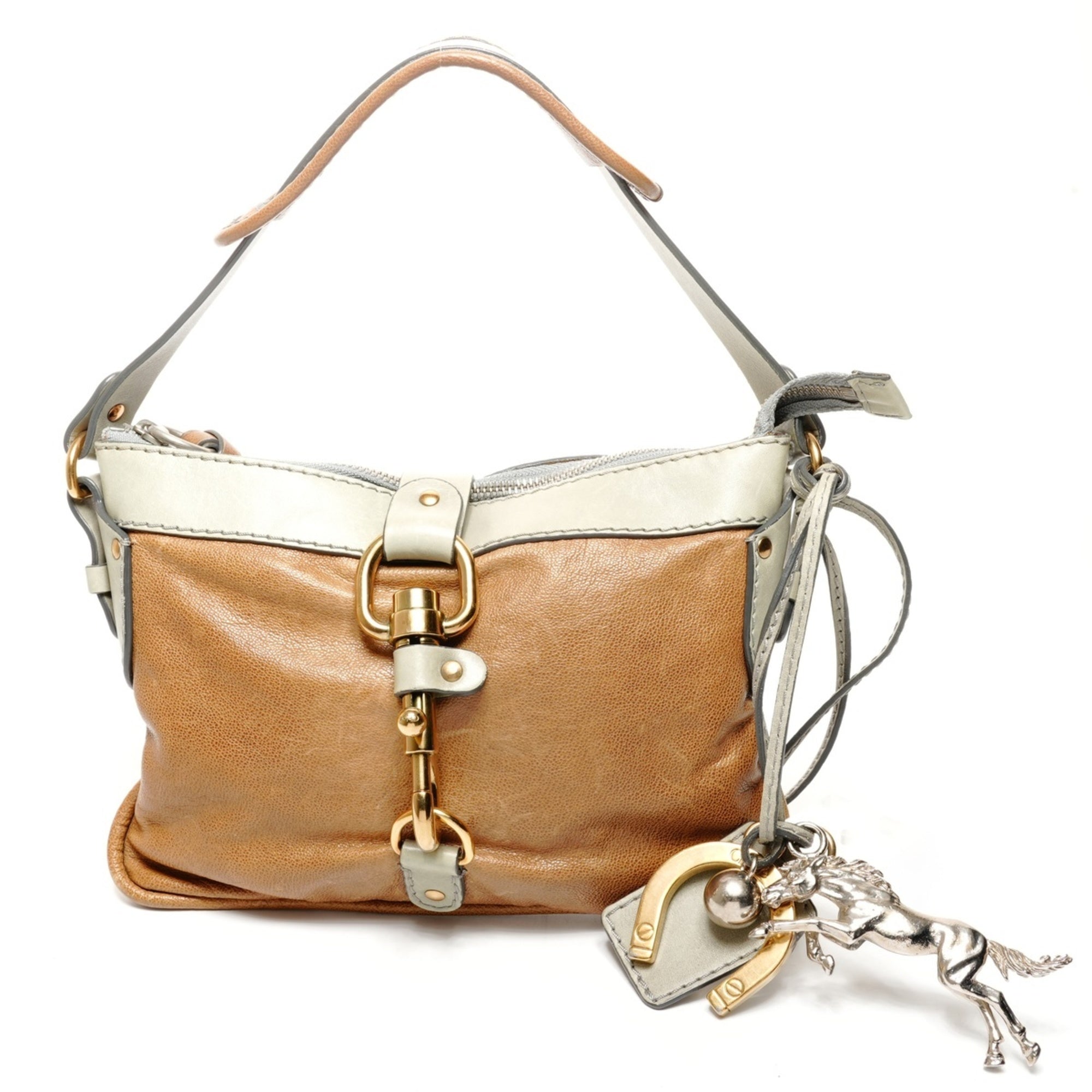 Chloé Brown Leather Shoulder Bag (Pre-Owned)