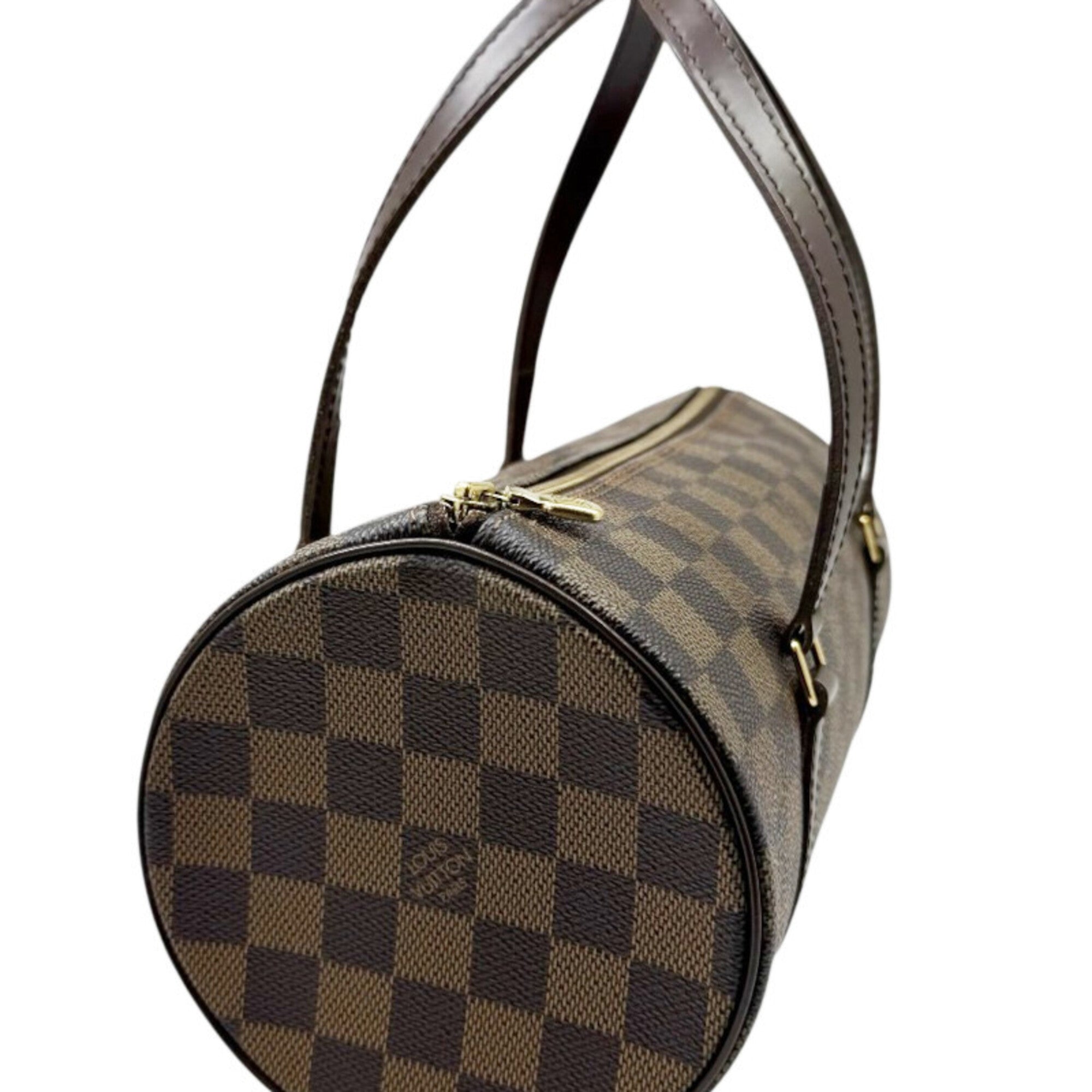 Louis Vuitton Damier Brown Damier Canvas Damier Canvas Boston Bag Handbag (Pre-Owned)