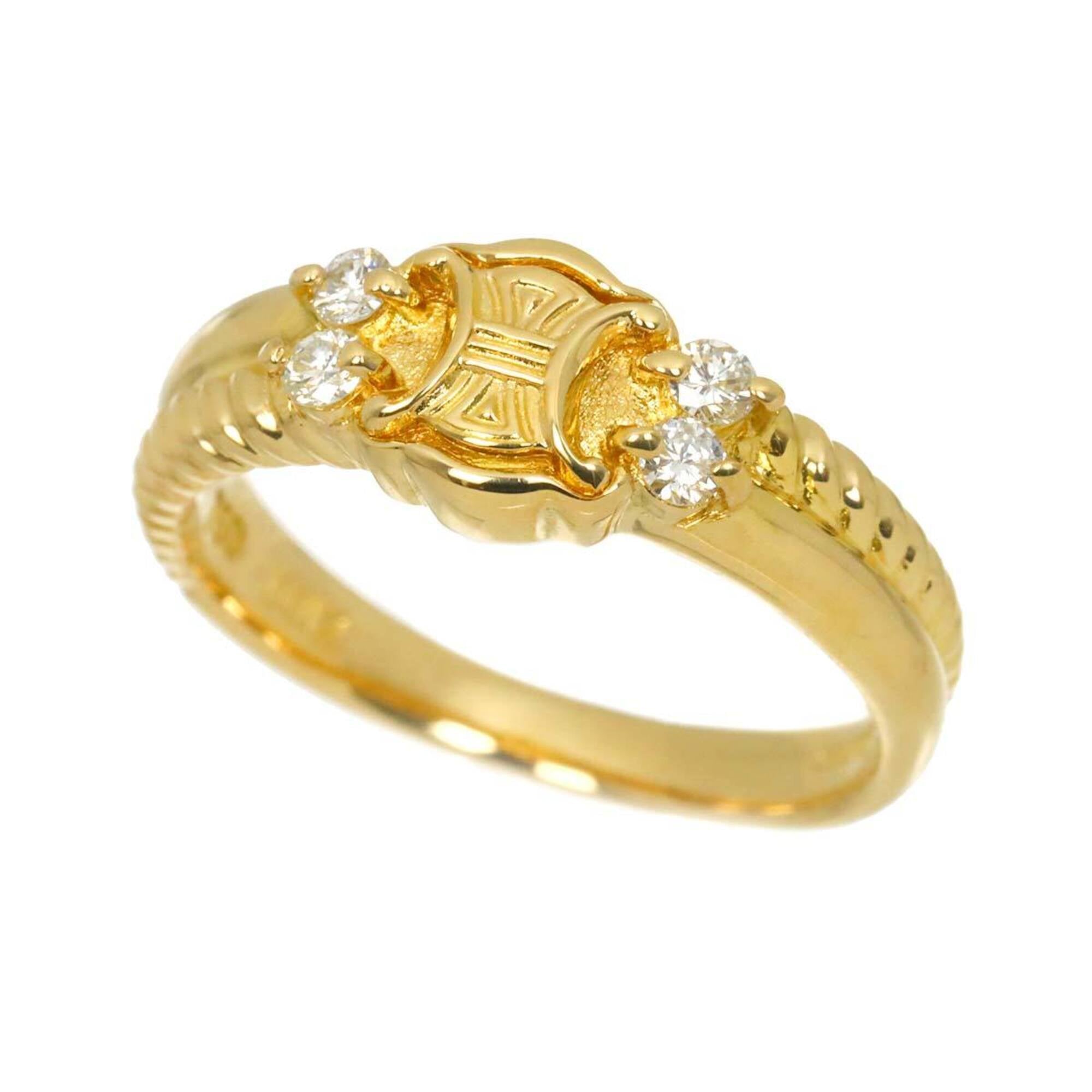 Celine Yellow Gold (18K) Band Ring (Pre-Owned)