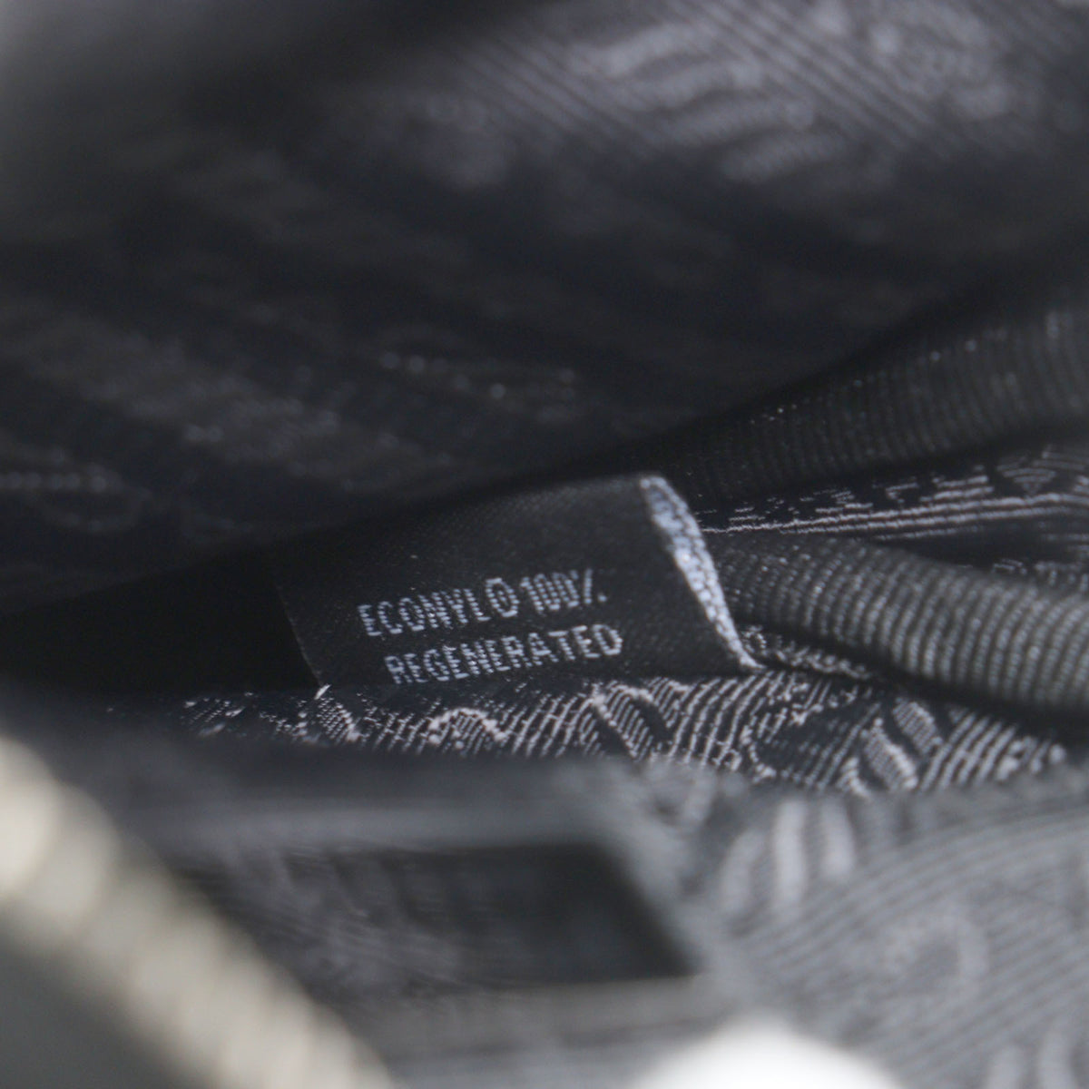 Prada Black Saffiano Nylon Sling Bag (Pre-Owned)