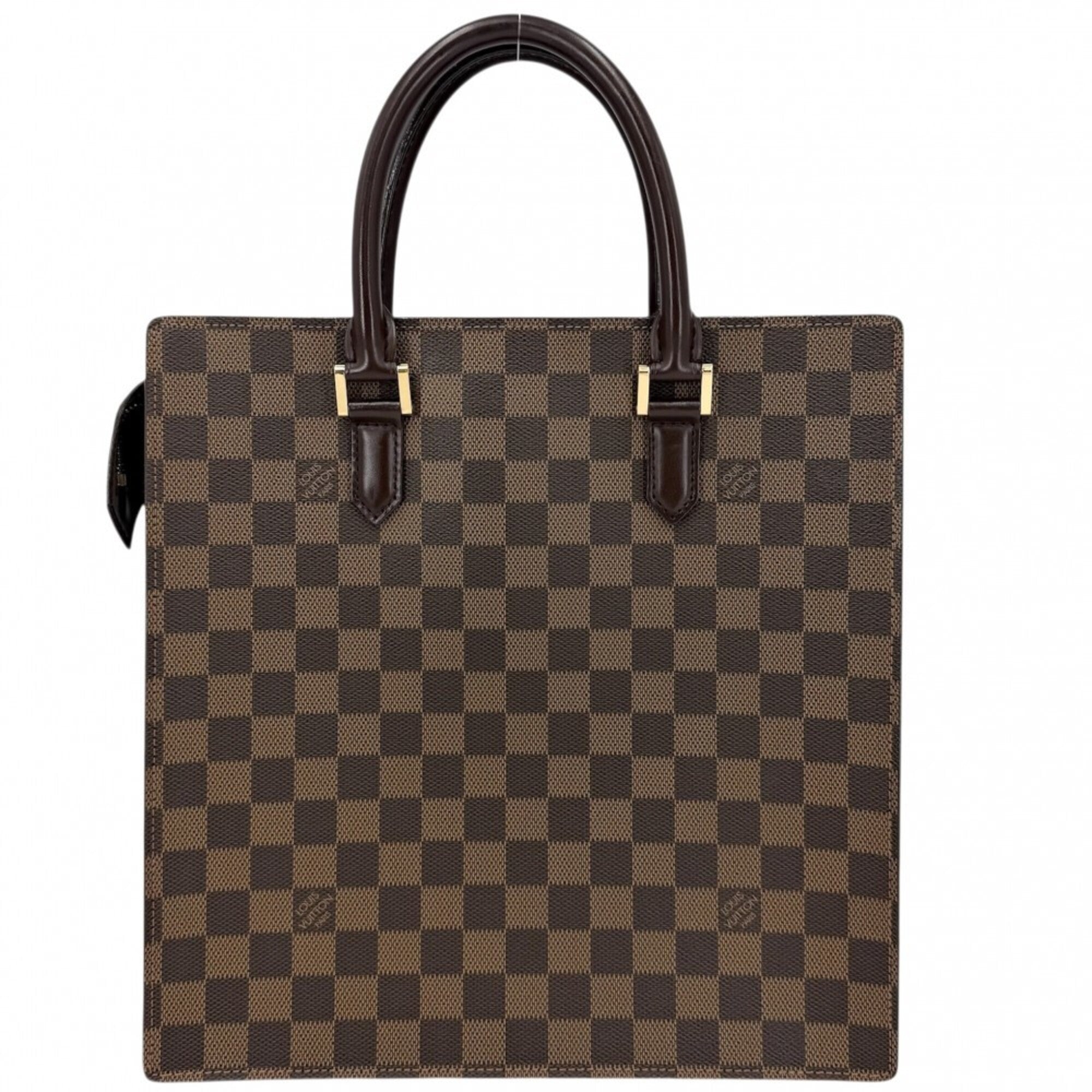 Louis Vuitton Brown Damier Canvas Handbag Tote Bag (Pre-Owned)