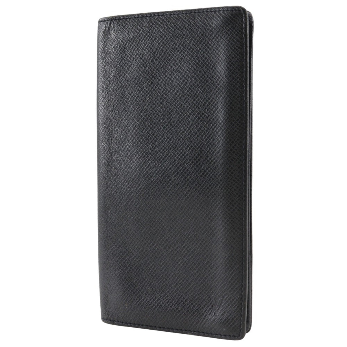 Louis Vuitton Ardoise Taiga Leather Long Bill Wallet (Bi-Fold) (Pre-Owned)