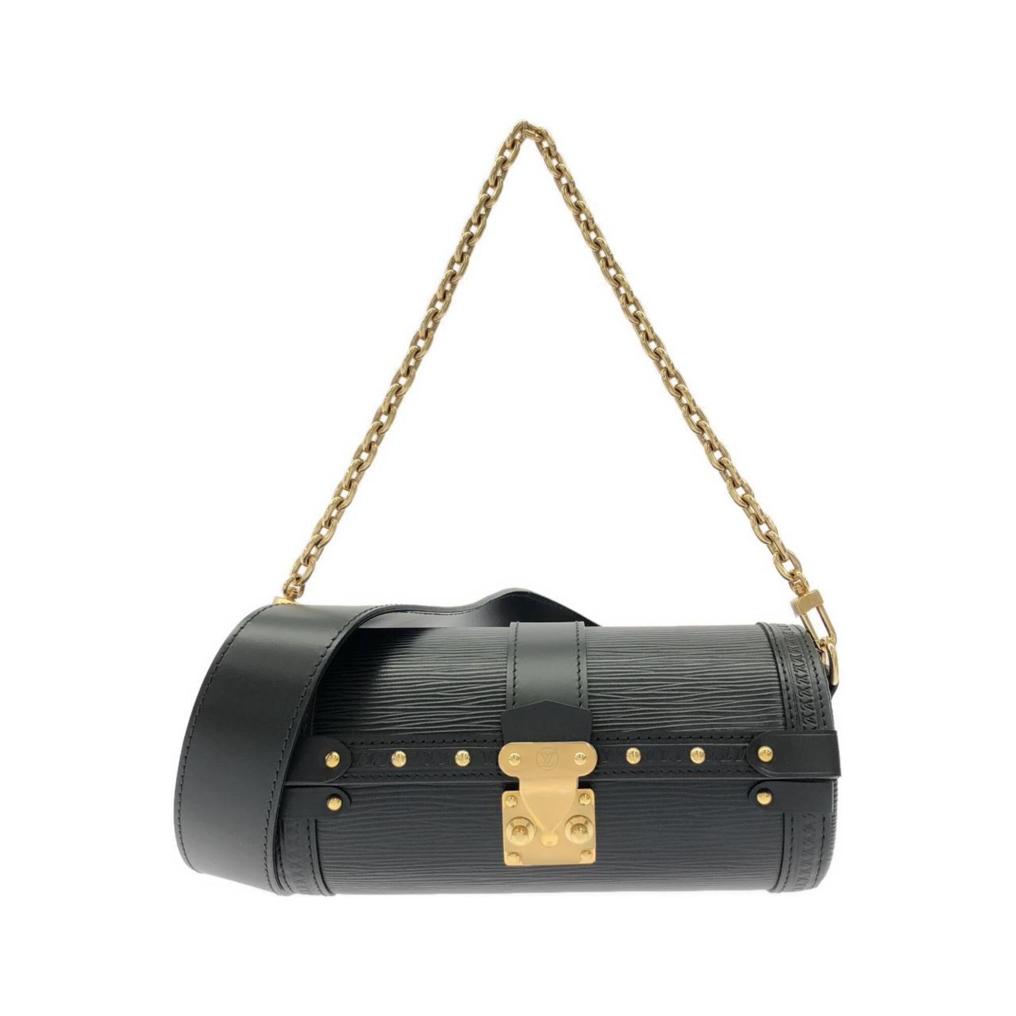 Louis Vuitton Epi Black Epi Leather Shoulder Bag (Pre-Owned)