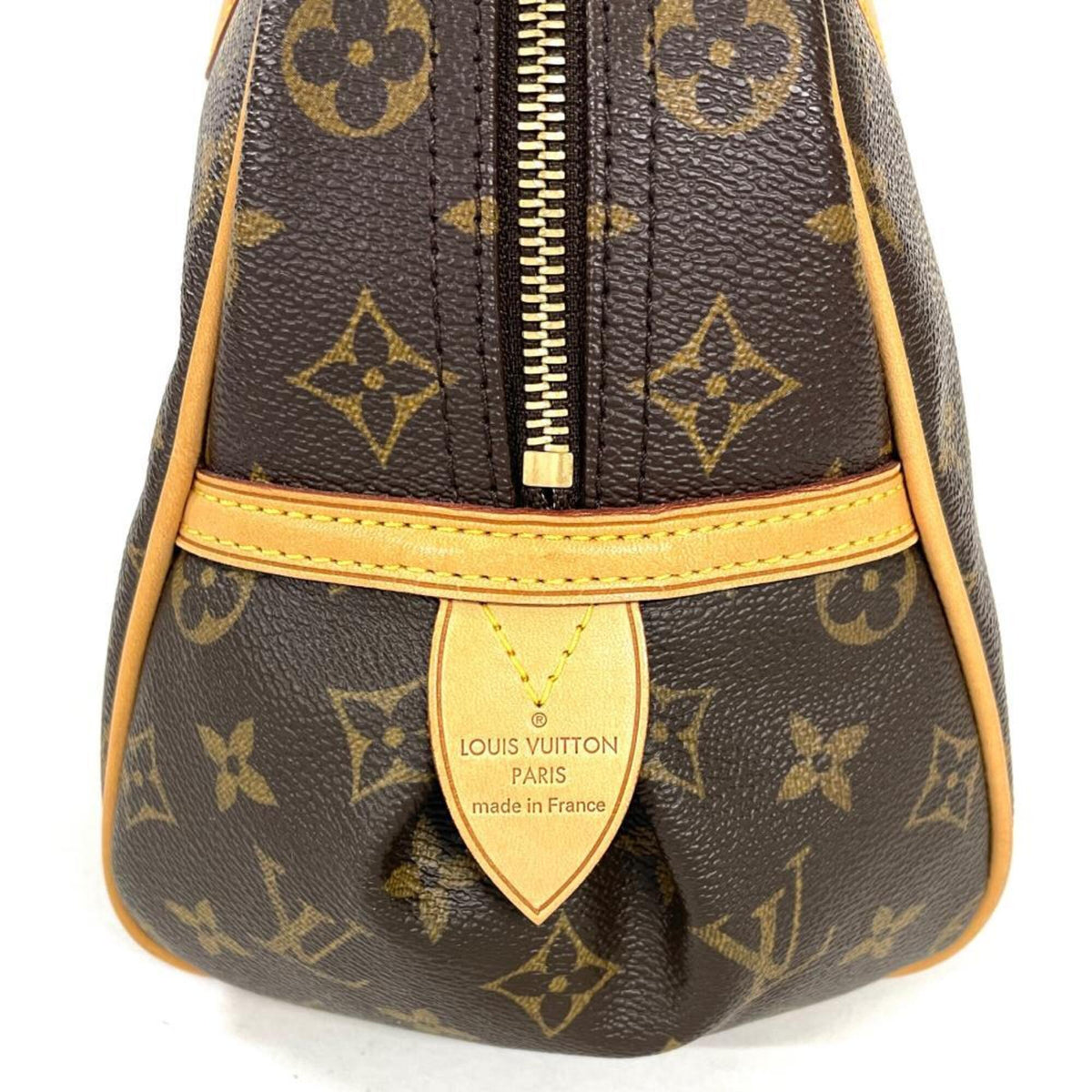 Louis Vuitton Brown Monogram Canvas Shoulder Bag (Pre-Owned)