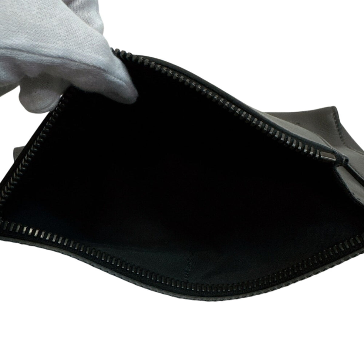 Fendi Gray Leather Backpack (Pre-Owned)