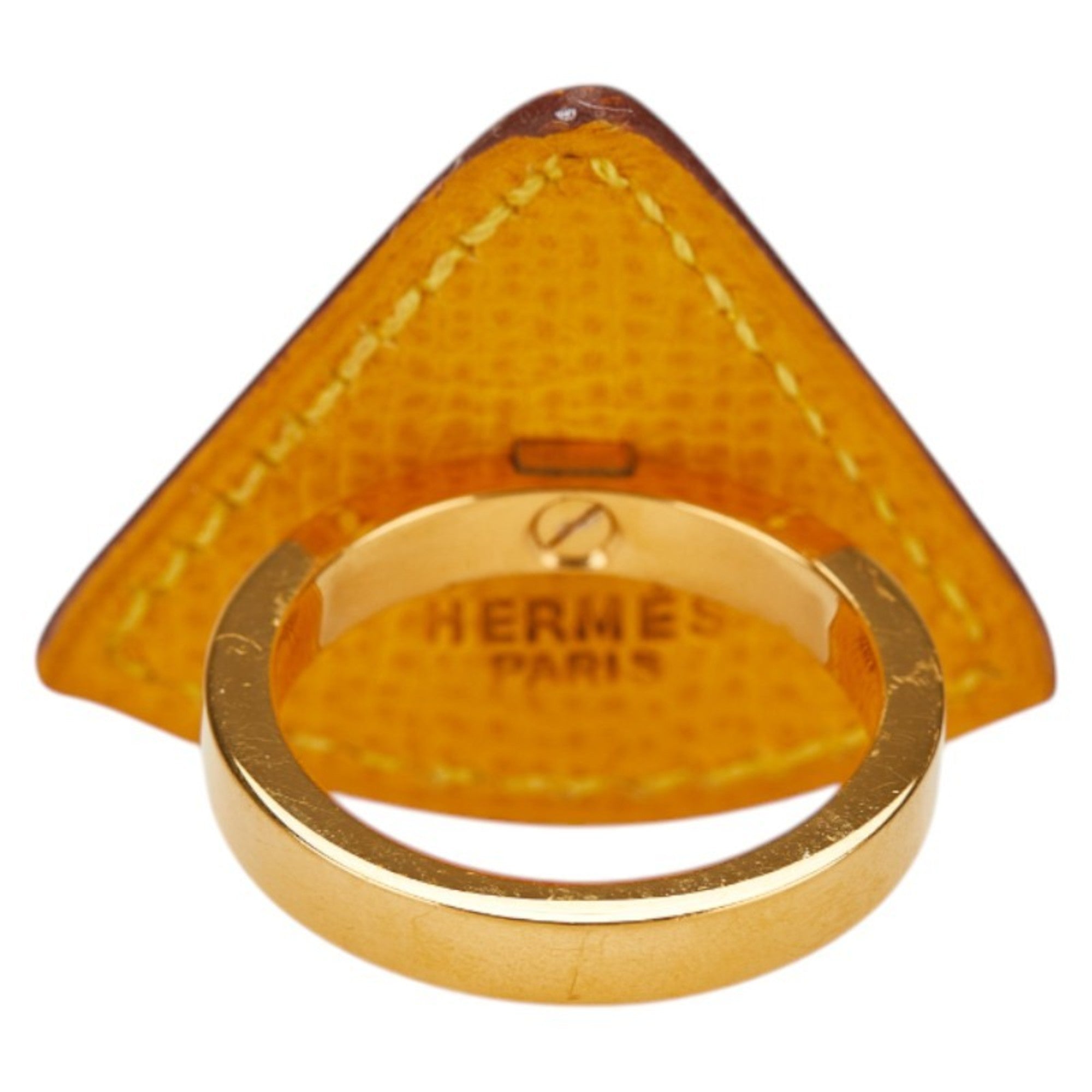 Hermes Leather Band Ring (Pre-Owned)