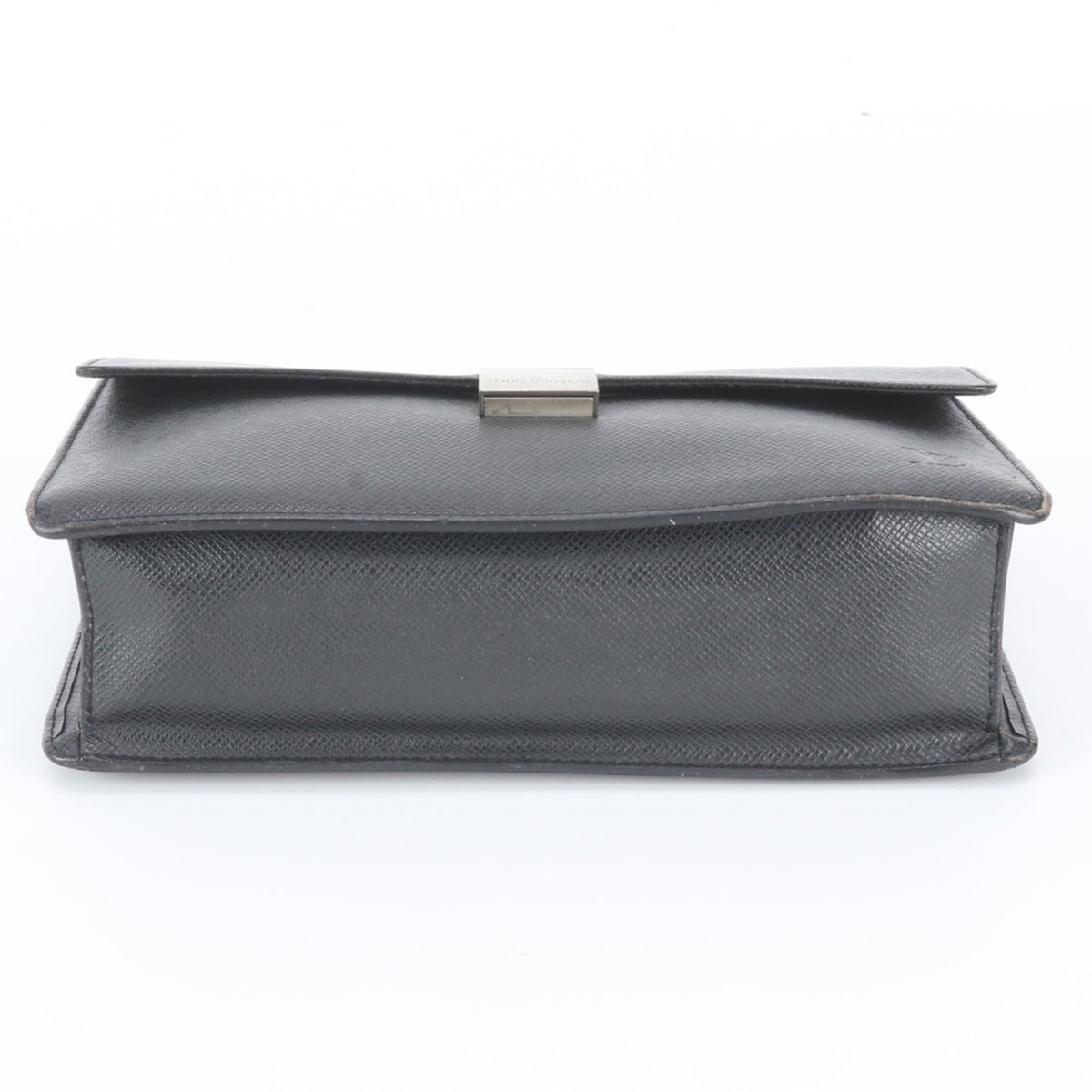Louis Vuitton Ardoise Leather Clutch Bag Pouch (Pre-Owned)