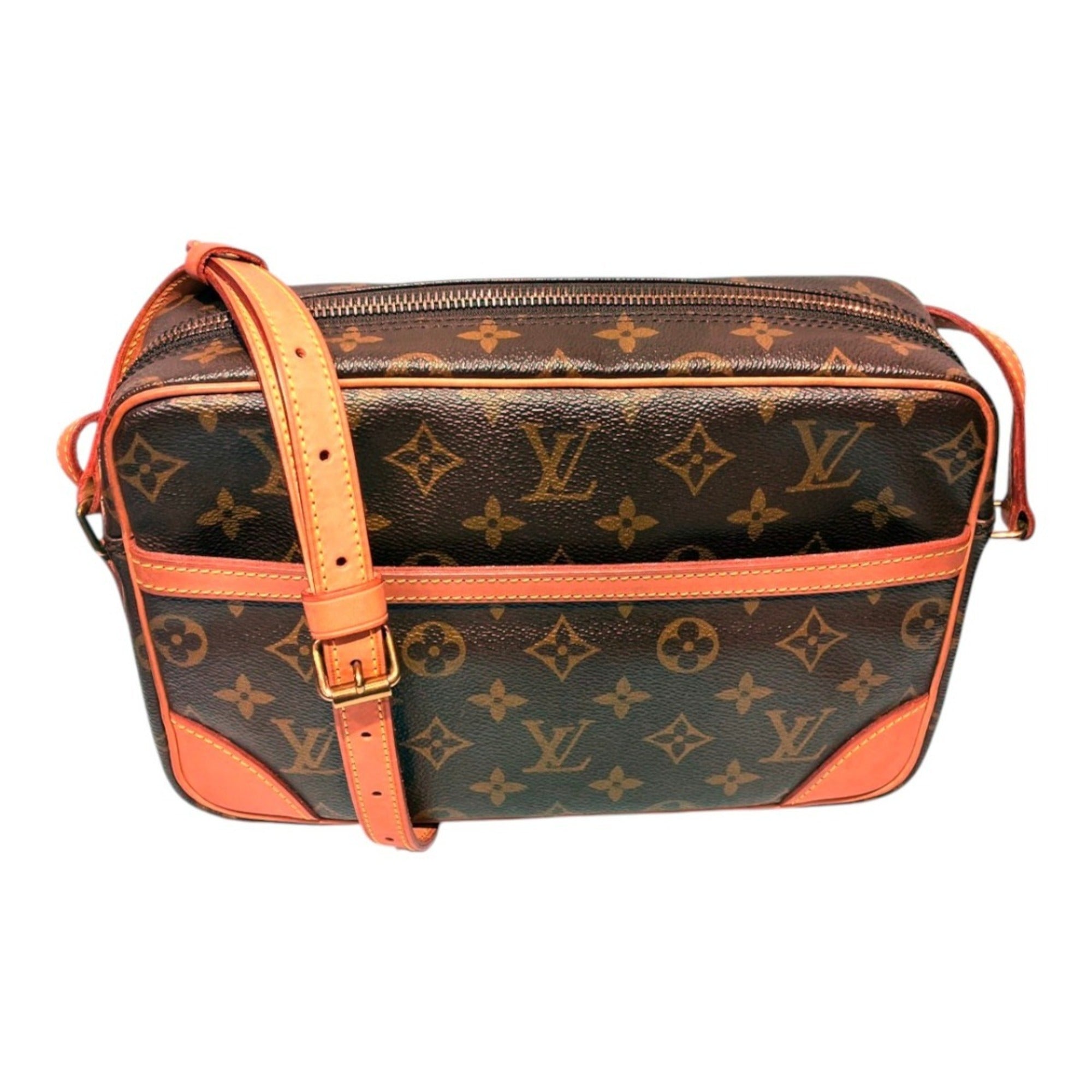Louis Vuitton Brown Monogram Shoulder Bag (Pre-Owned)