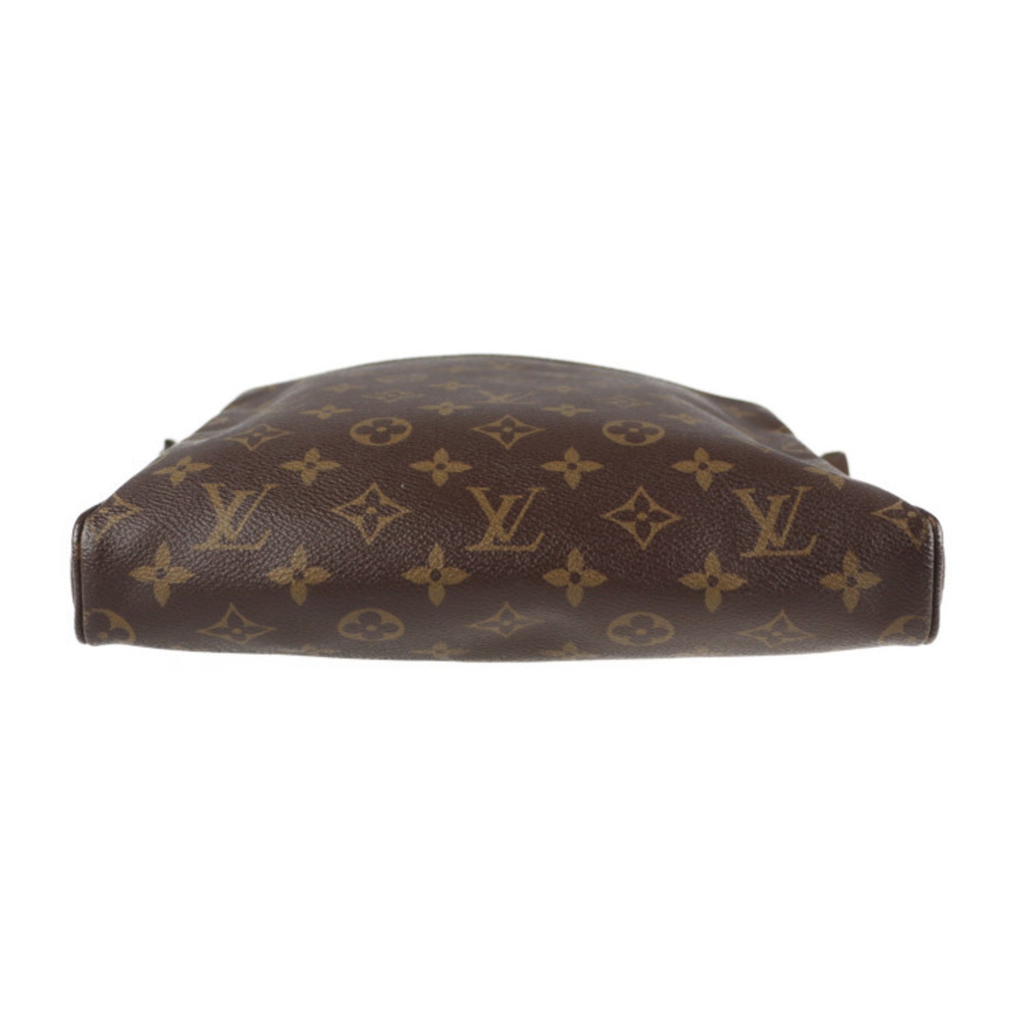 Louis Vuitton Black Brown Monogram Monogram Handbag Shopping Bag Shoulder Bag Tote Bag (Pre-Owned)