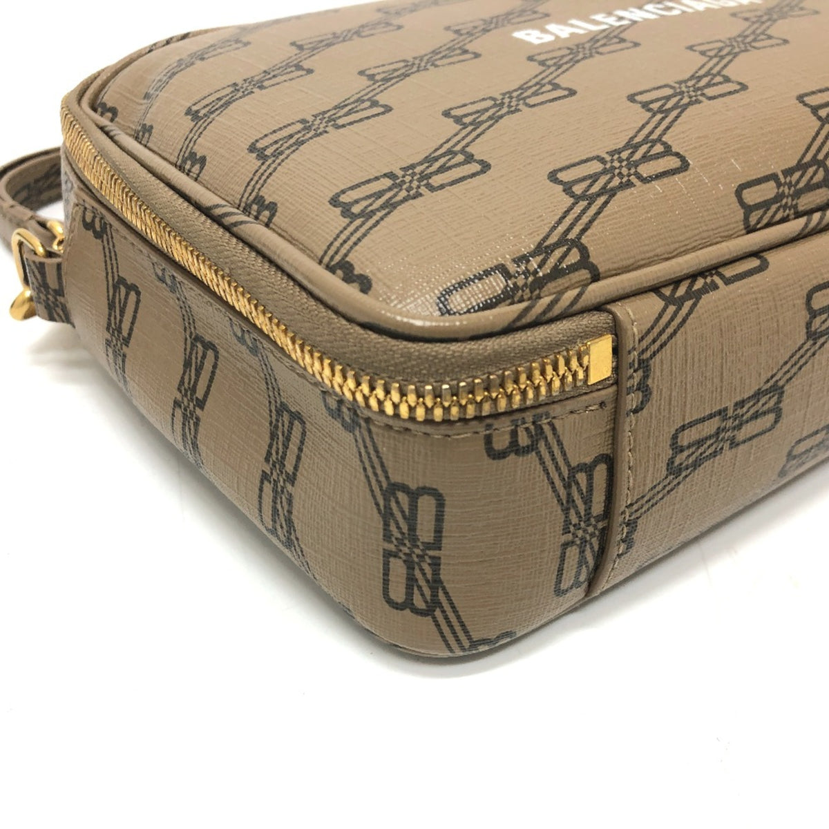 Balenciaga Brown Leather Clutch Bag (Pre-Owned)