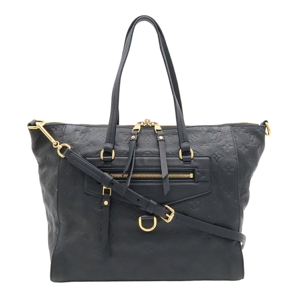 Louis Vuitton Infini Monogram Empreinte Shoulder Bag Tote Bag (Pre-Owned)