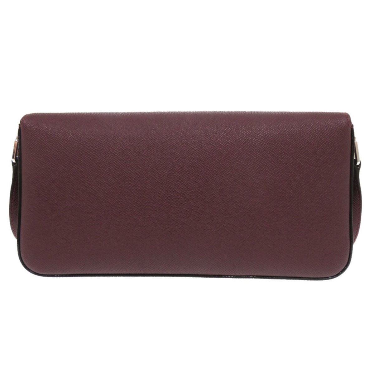 Valextra Bordeaux Red Color Leather Shoulder Bag (Pre-Owned)