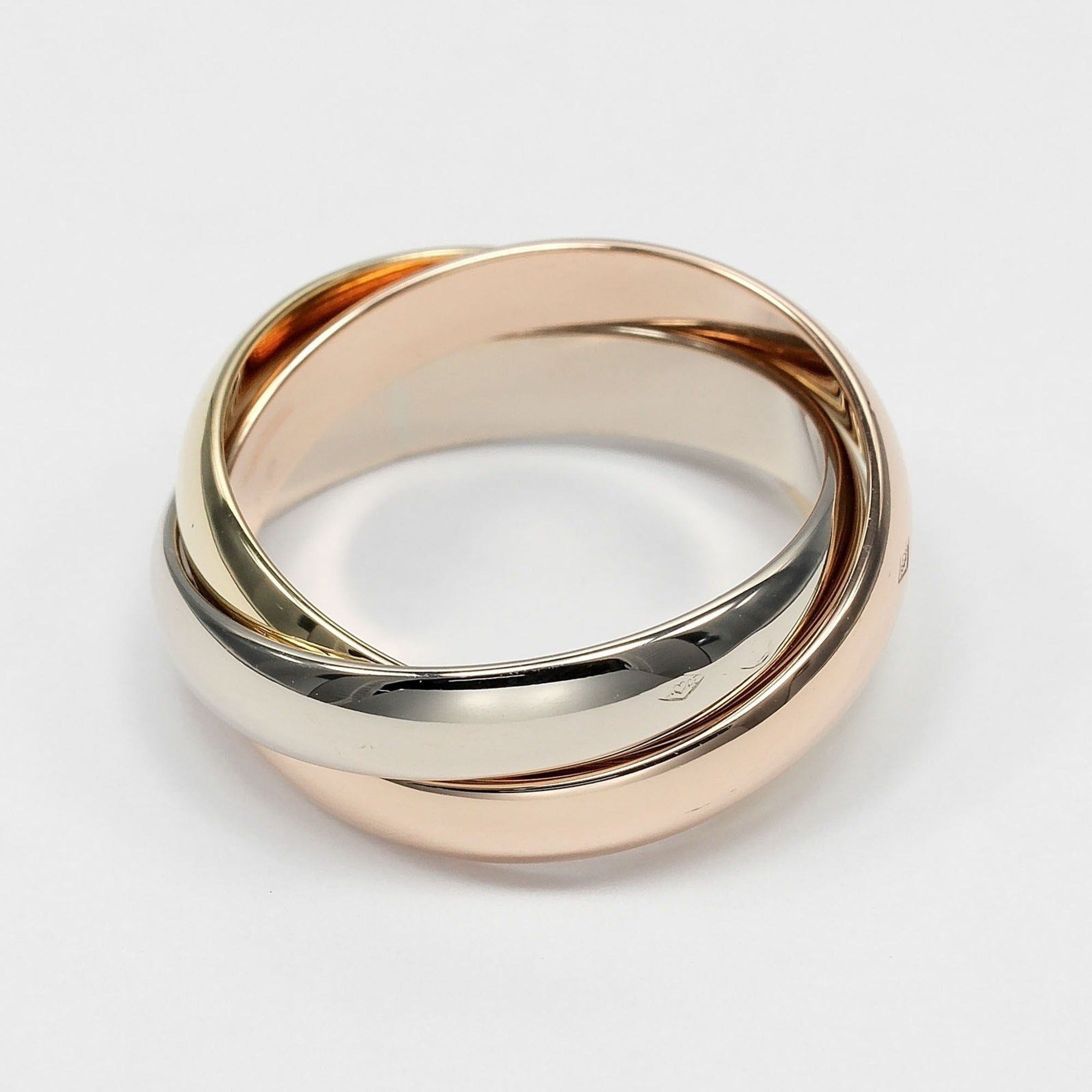 Cartier Yellow Gold (18K) Pink Gold (18K) White Gold (18K) Band Ring (Pre-Owned)