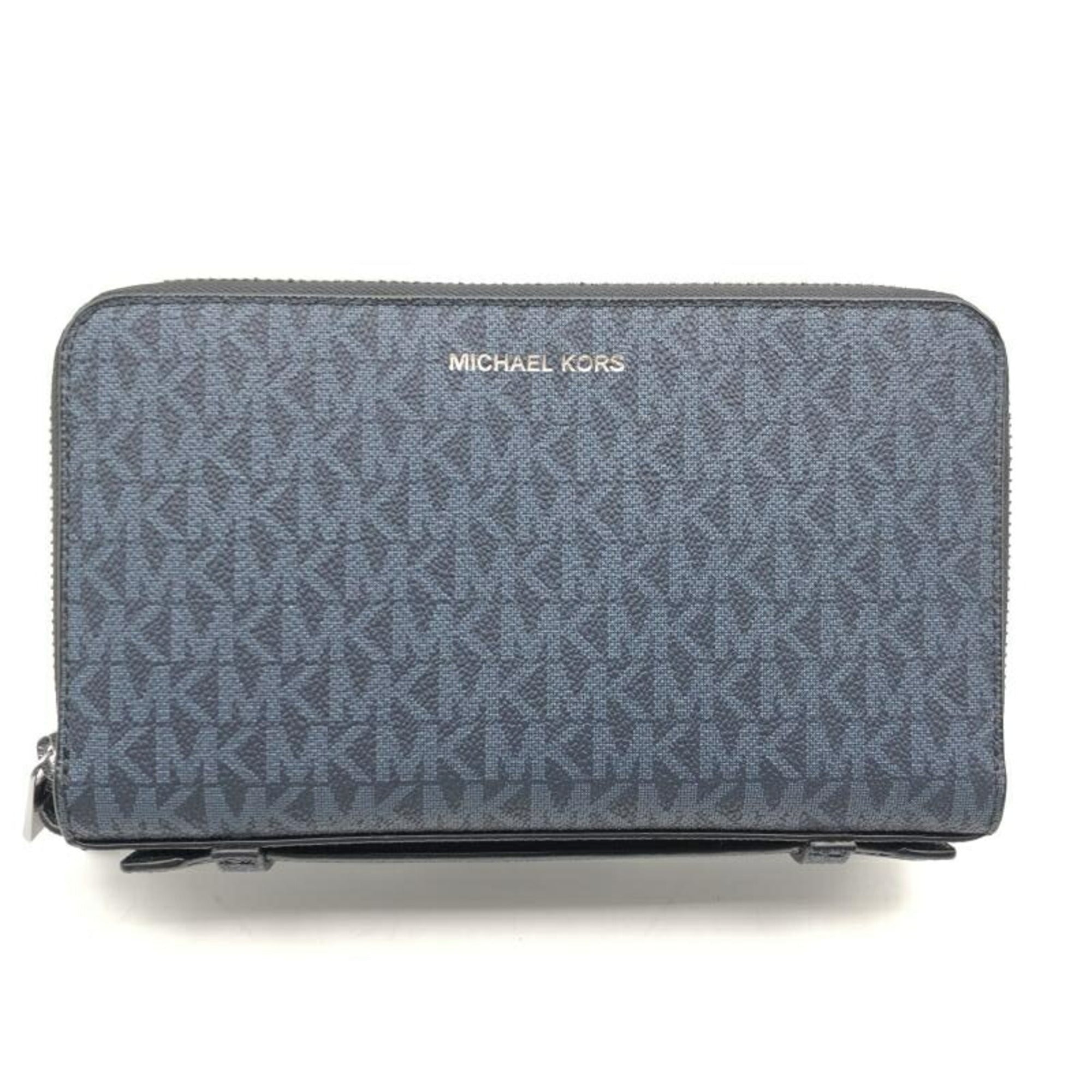 Michael Kors Blue Long Wallet (Bi-Fold) (Pre-Owned)