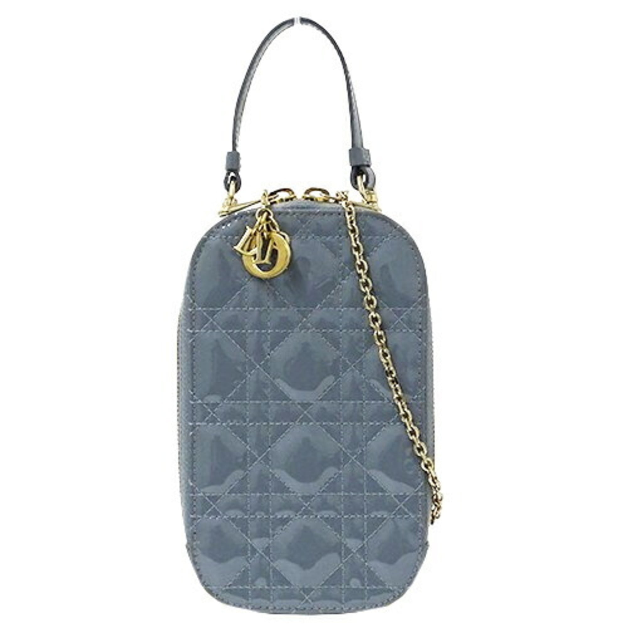 Christian Dior Patent Leather Pouch (Pre-Owned)