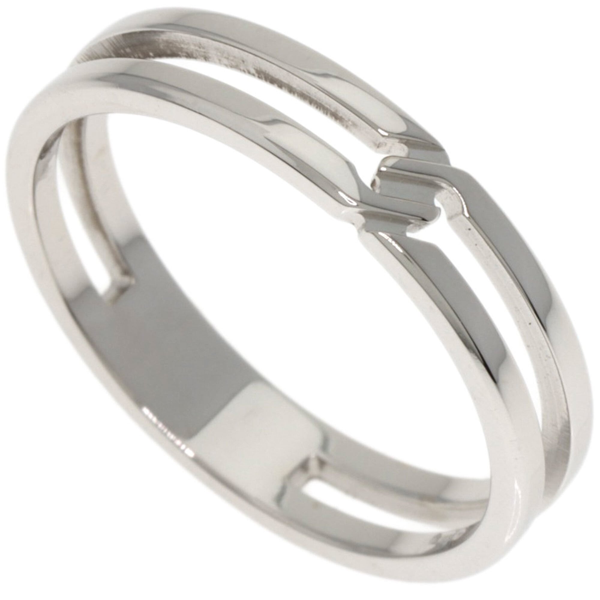 Gucci White Gold (18K) Band Ring (Pre-Owned)