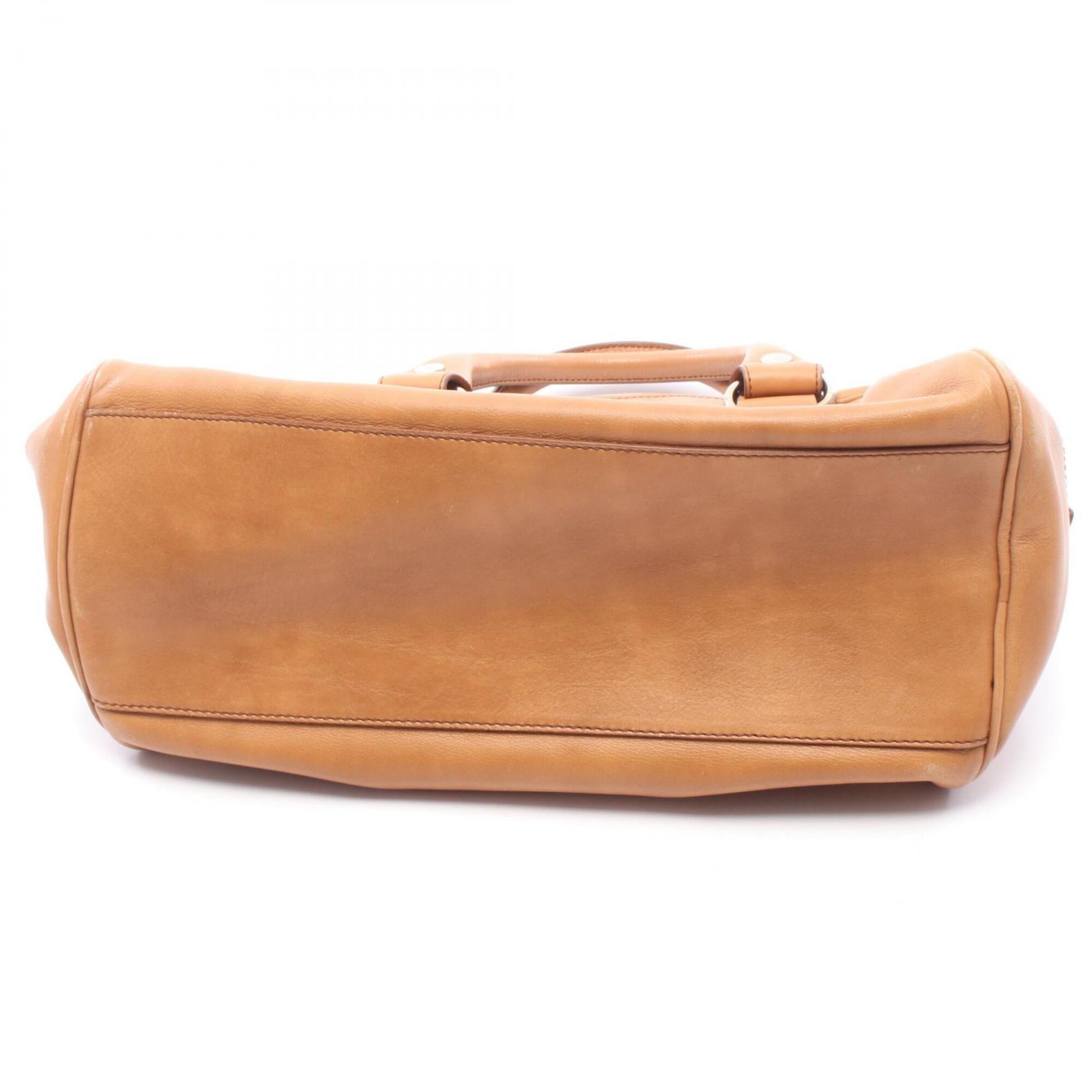 Celine Boogie Brown Leather Handbag (Pre-Owned)