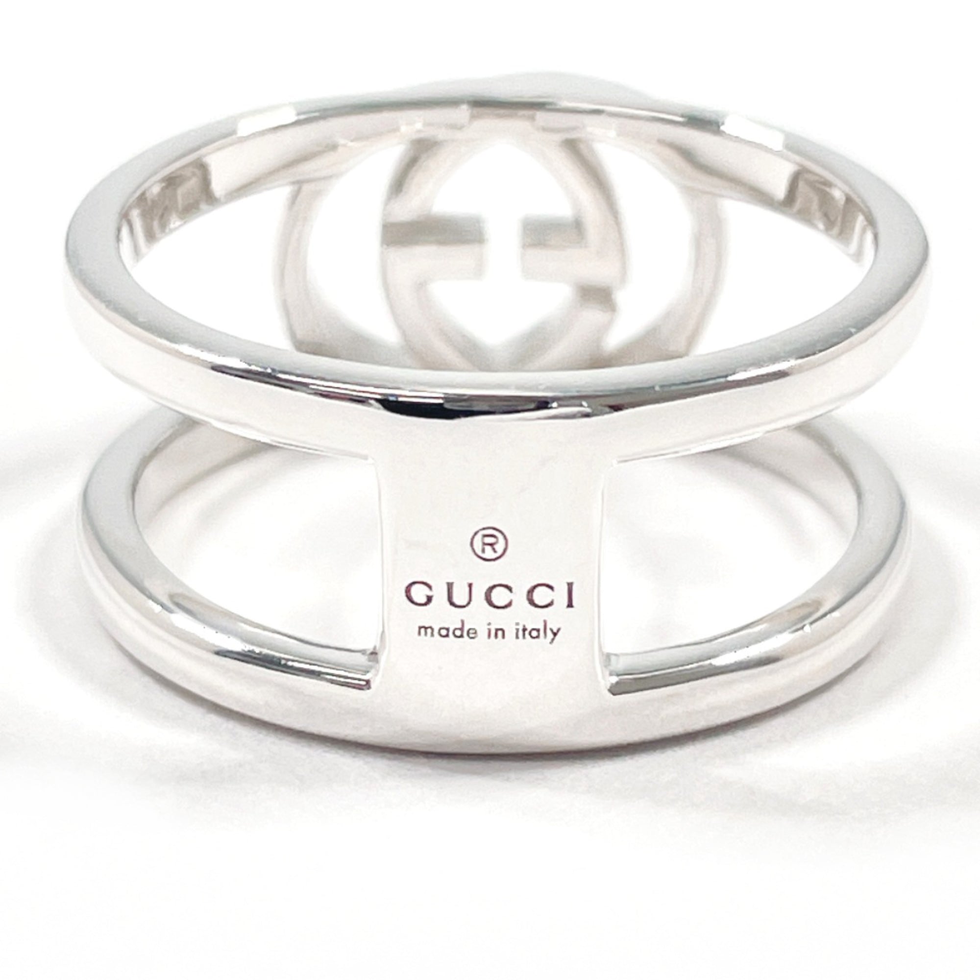 Gucci Silver Silver 925 Band Ring (Pre-Owned)