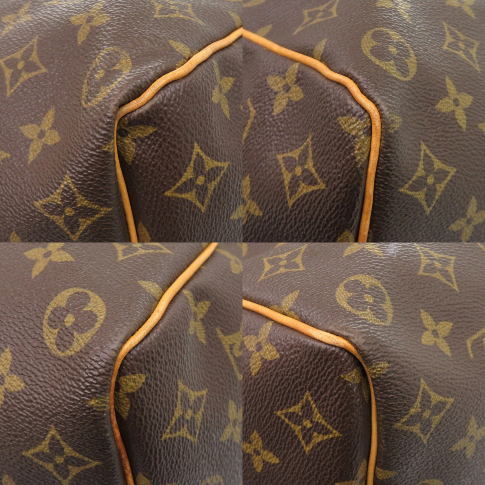 Louis Vuitton Monogram Brown Monogram Canvas Boston Bag (Pre-Owned)