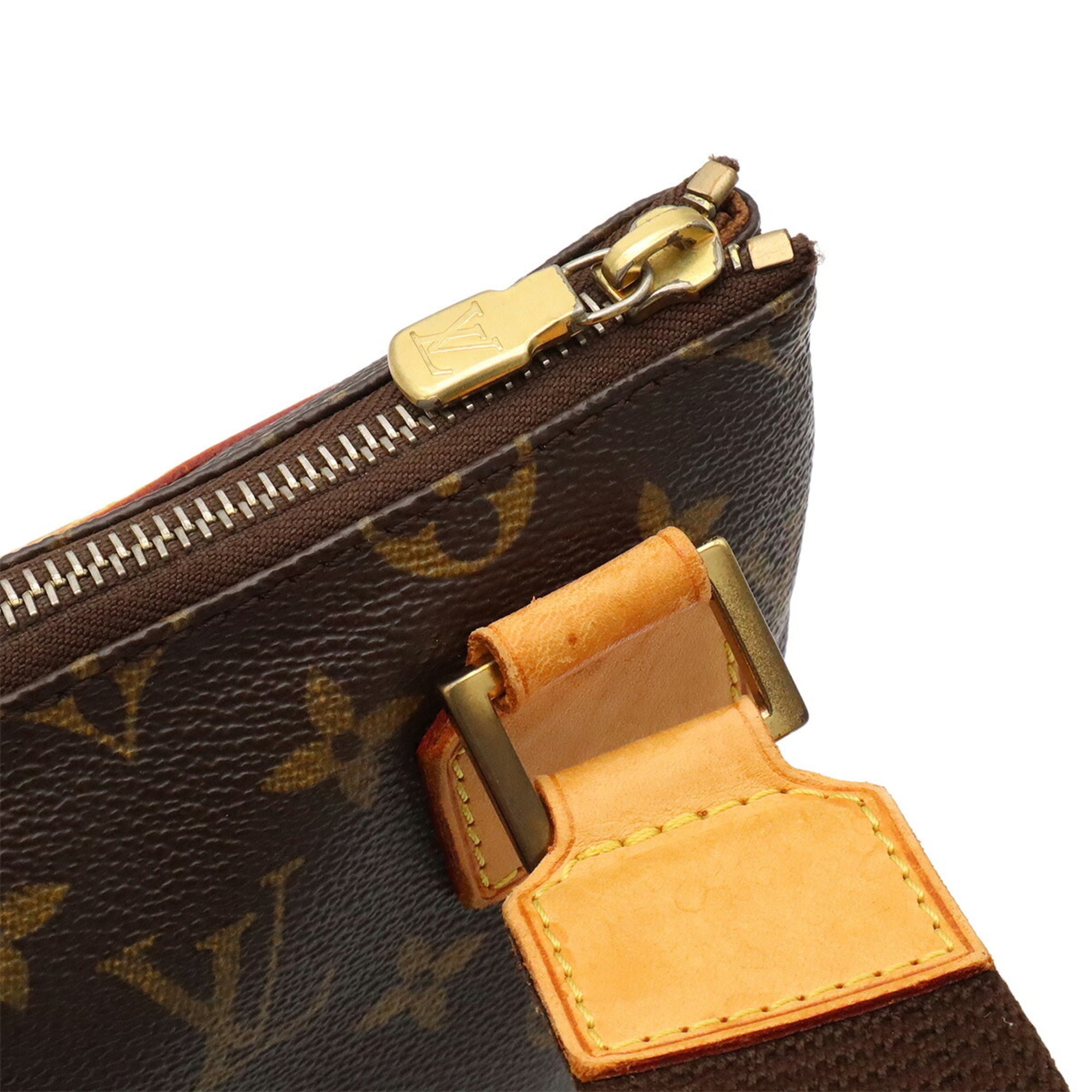 Louis Vuitton Brown Monogram Monogram Pochette Shoulder Bag (Pre-Owned)