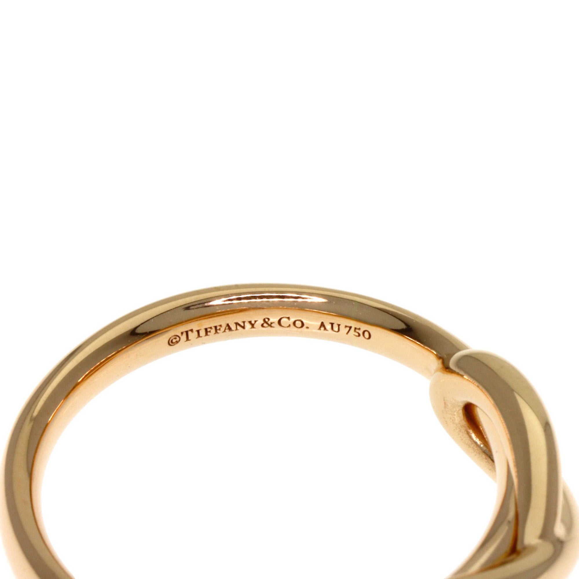 Tiffany Pink Gold (18K) Band Ring (Pre-Owned)