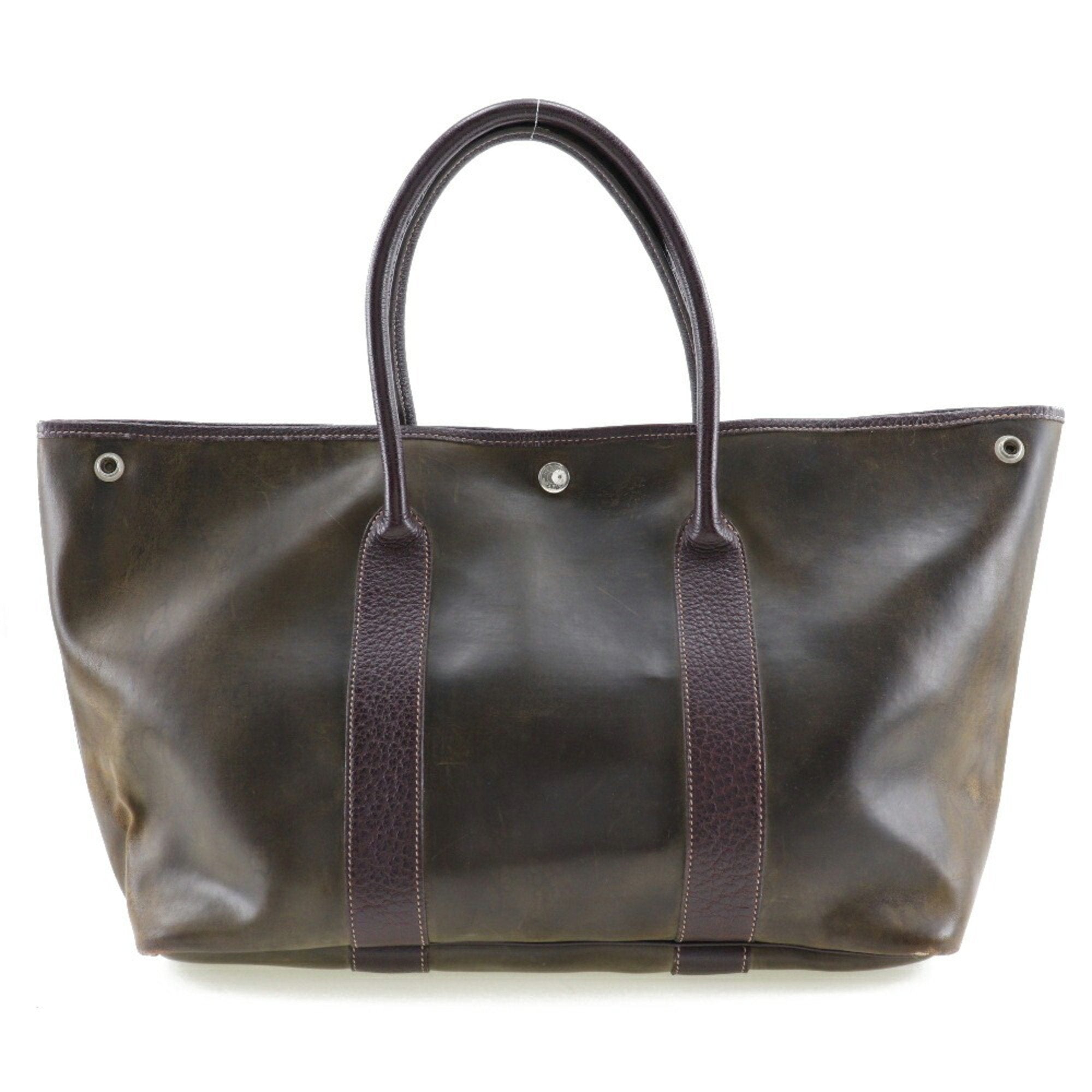 Hermes Brown Amazonia Tote Bag (Pre-Owned)