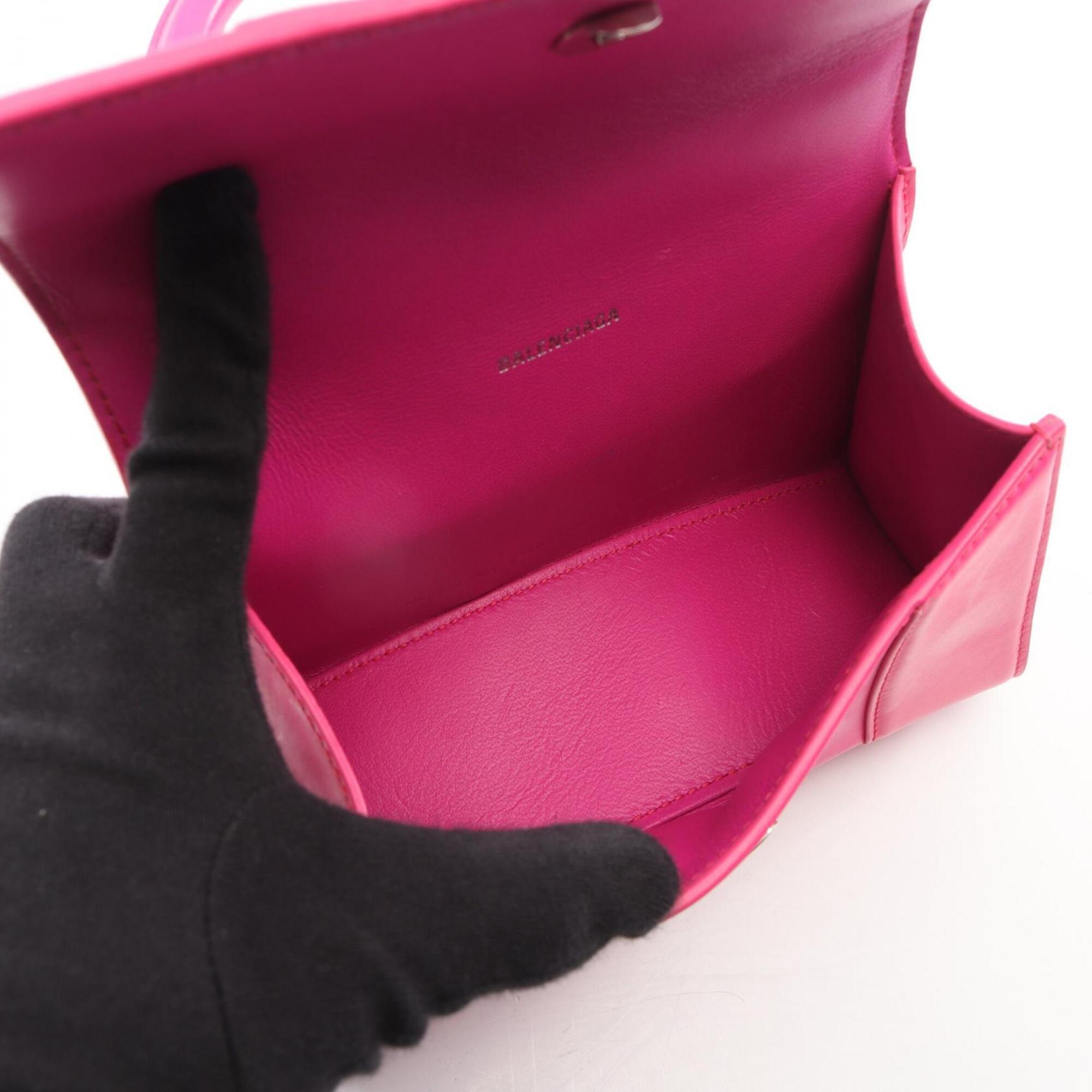 Balenciaga Pink Leather Handbag (Pre-Owned)