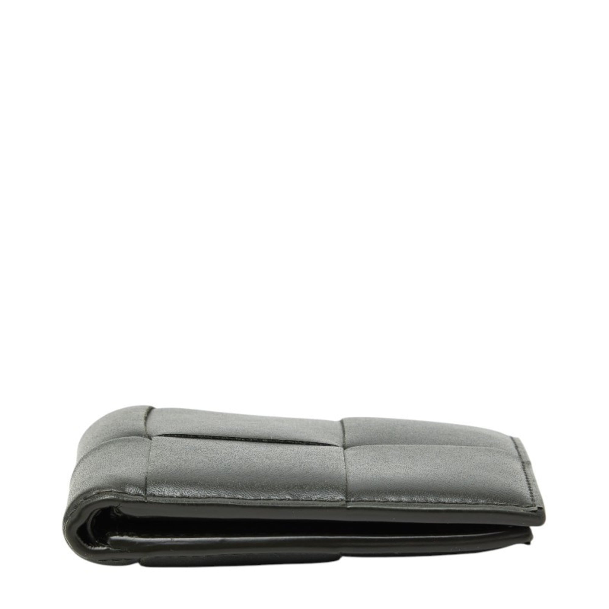 Bottega Veneta Khaki Leather Bill Wallet (Bi-Fold) (Pre-Owned)