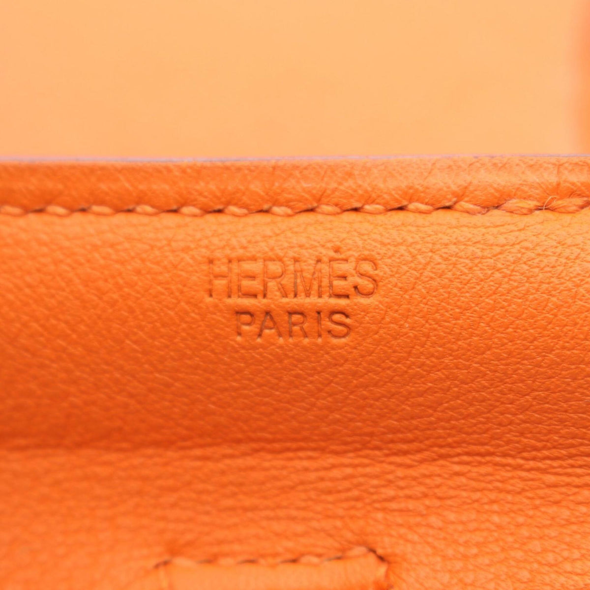 Hermes Onimaitou Orange Swift Leather Handbag Shoulder Bag (Pre-Owned)