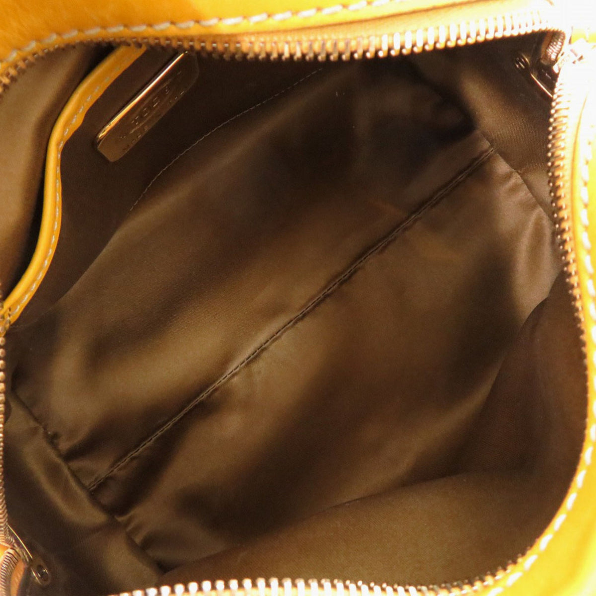 Tod's Yellow Leather Handbag (Pre-Owned)