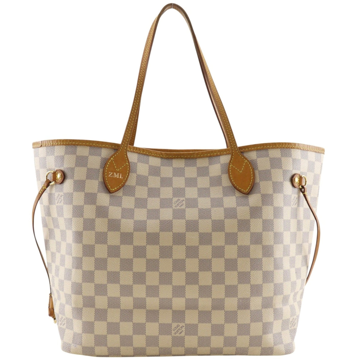 Louis Vuitton Damier Azur White Damier Azur Tote Bag (Pre-Owned)