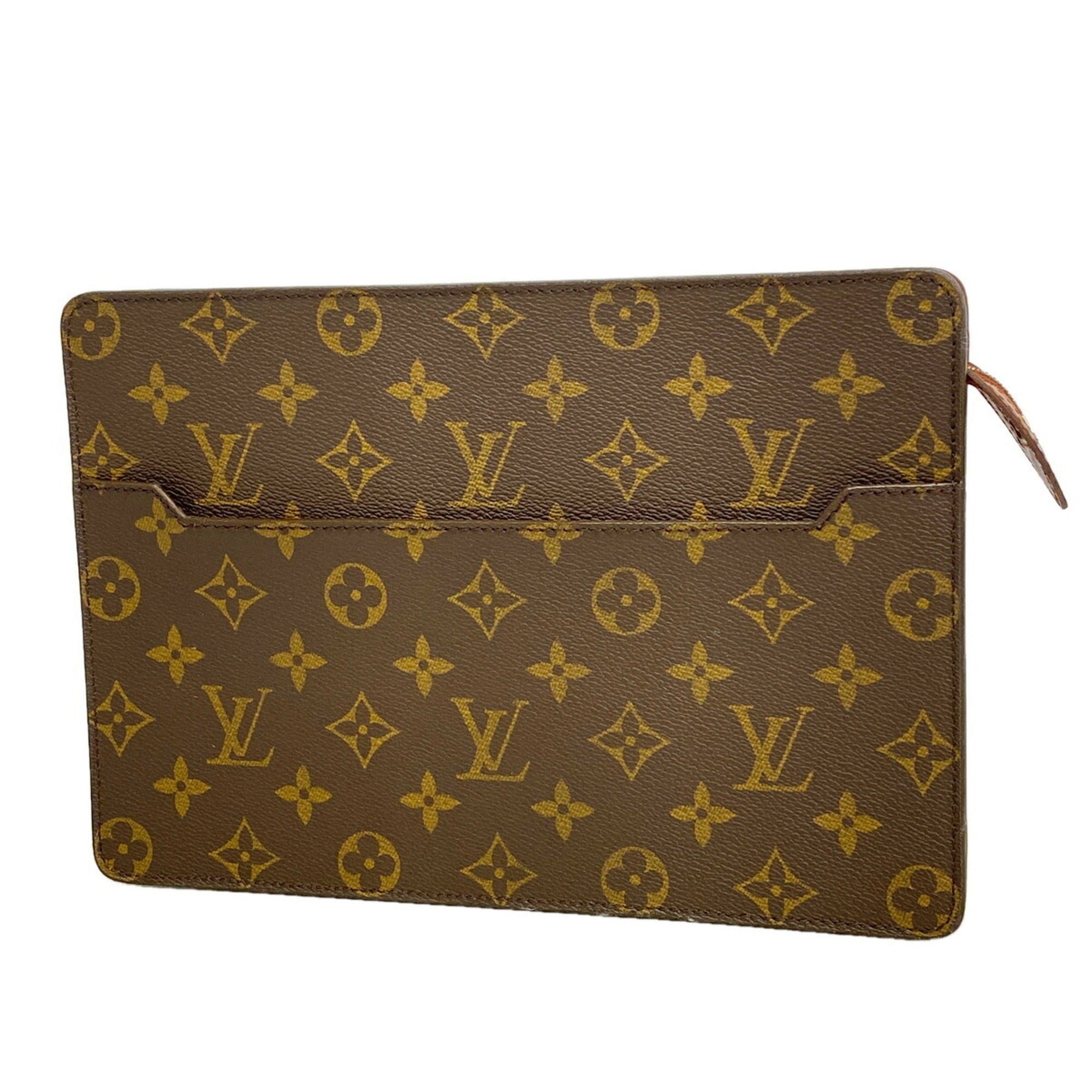 Louis Vuitton Brown Clutch Bag (Pre-Owned)