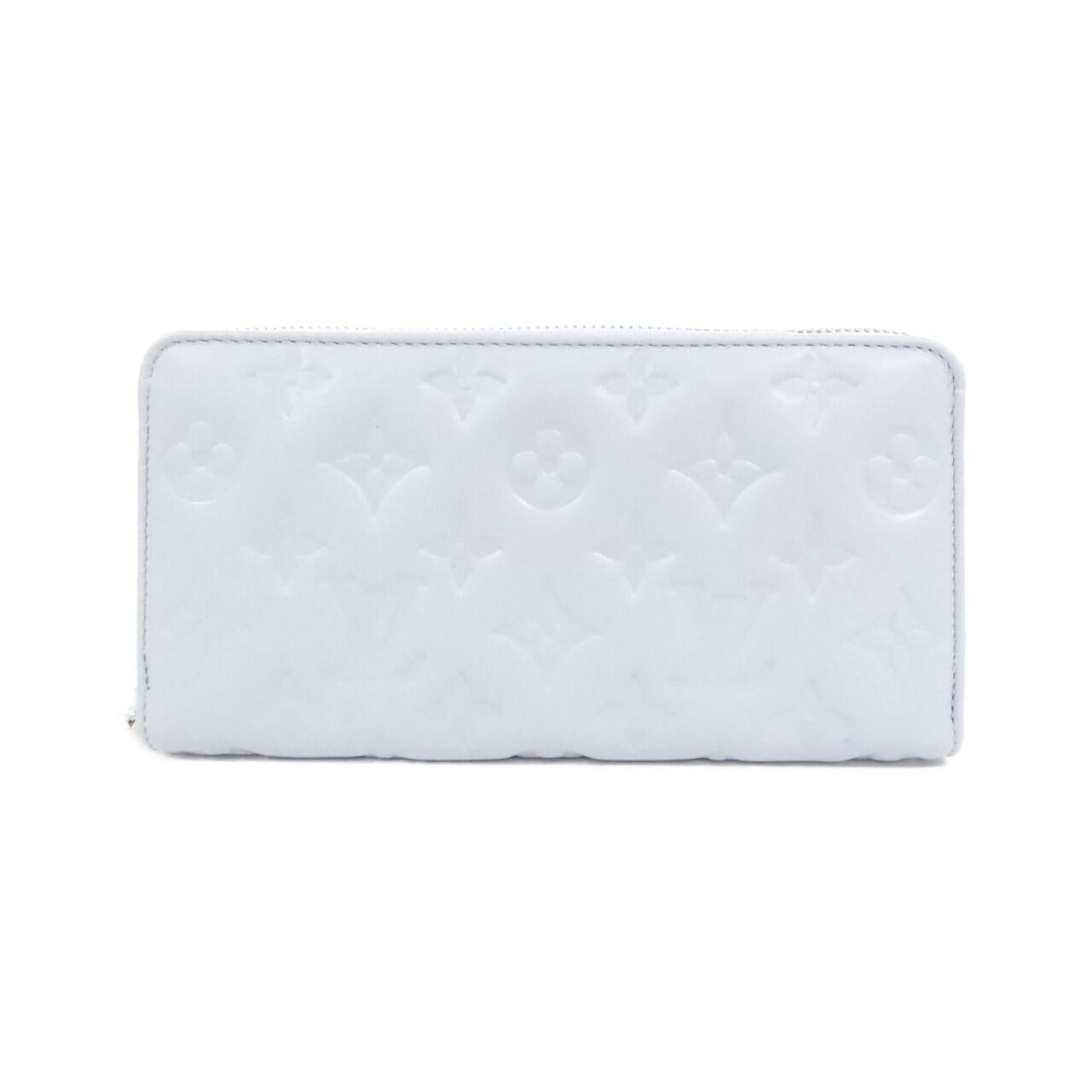 Louis Vuitton Blue Leather Long Wallet (Bi-Fold) (Pre-Owned)