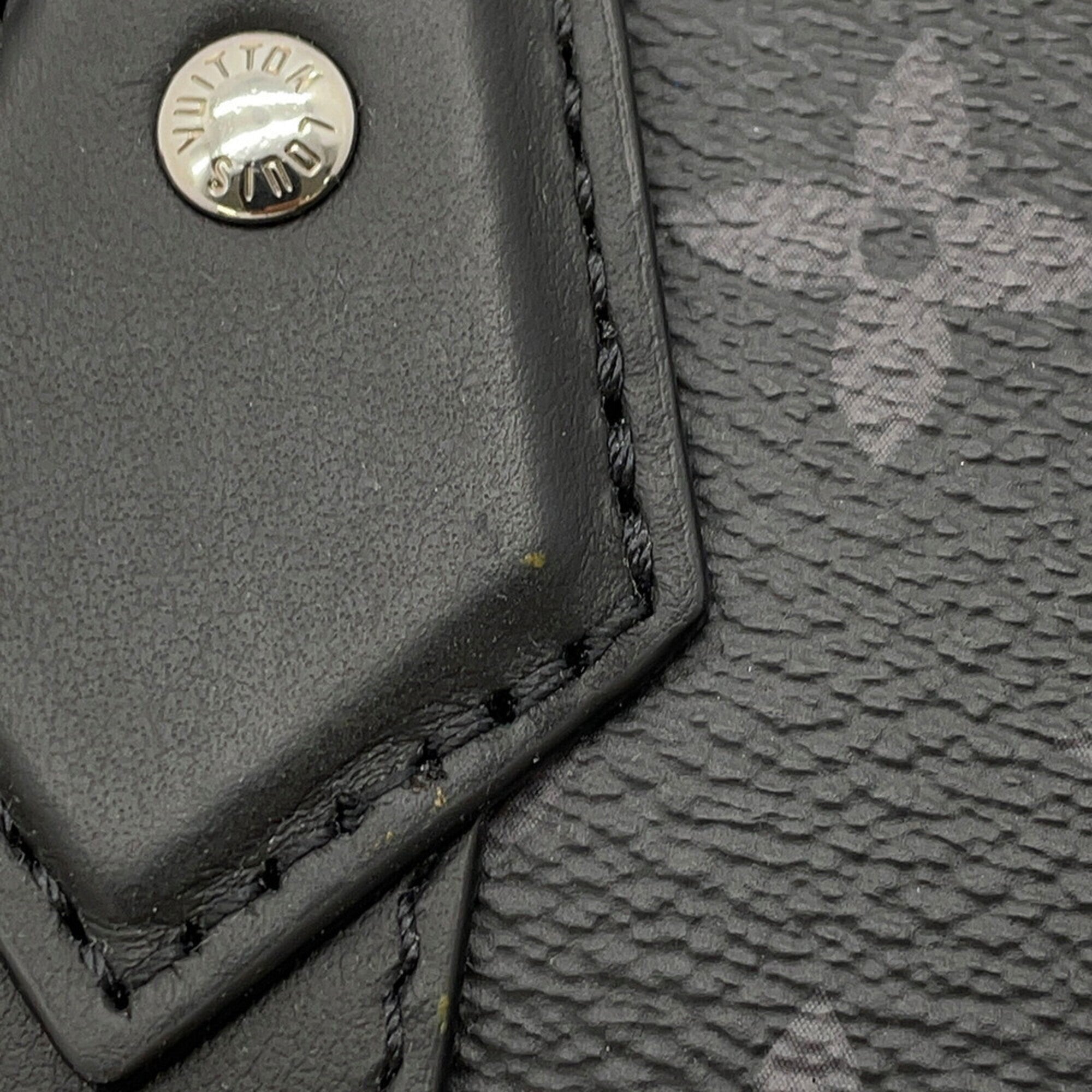 Louis Vuitton Monogram Eclipse Black Noir Monogram Eclipse Handbag Shoulder Bag (Pre-Owned)