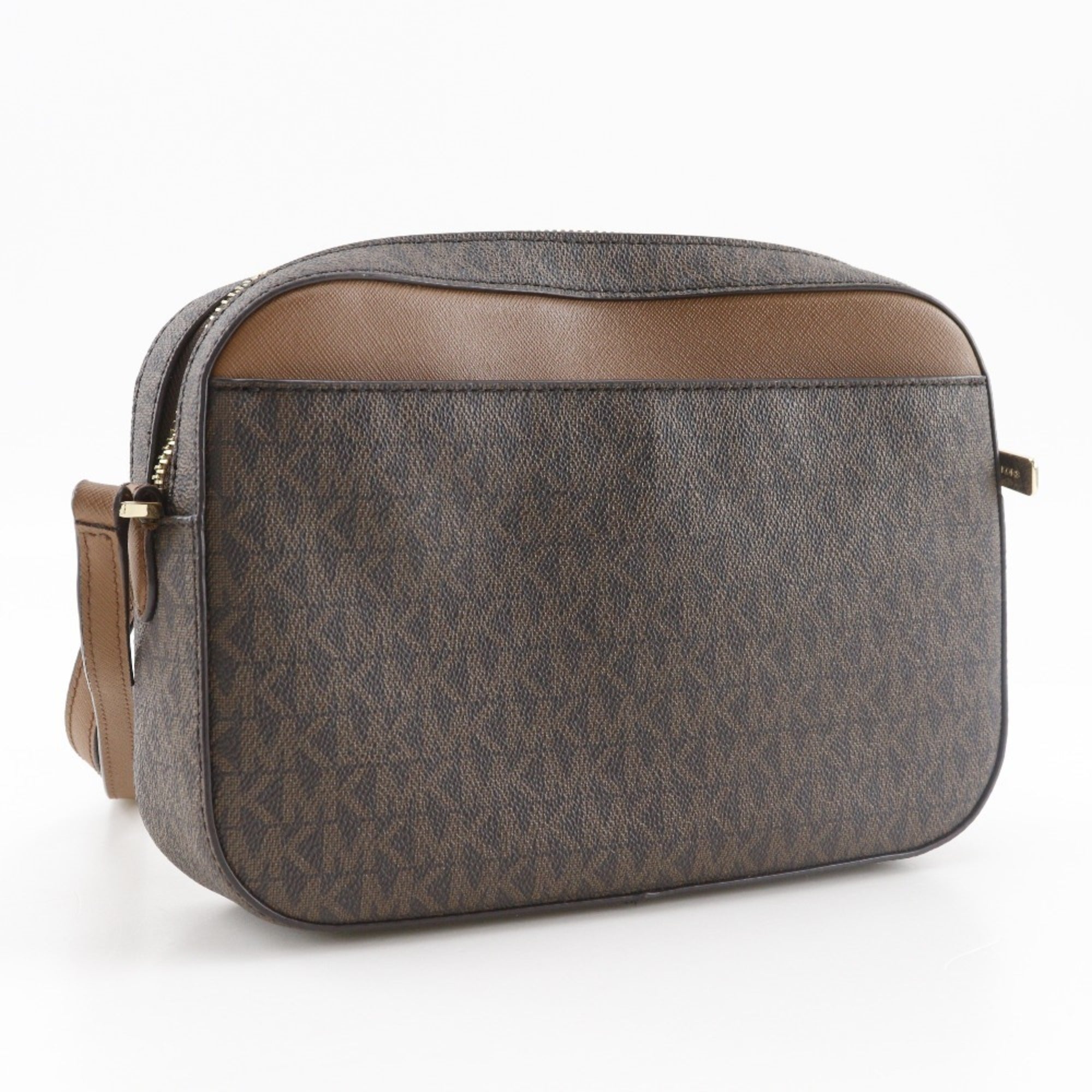 Michael Kors Brown Pvc Shoulder Bag (Pre-Owned)