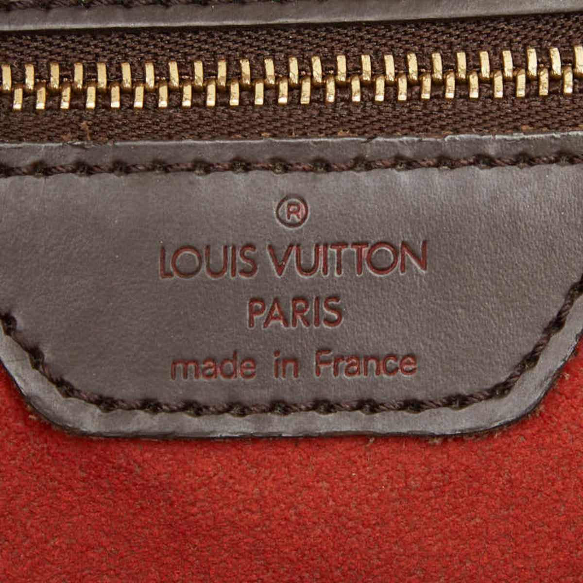 Louis Vuitton Brown Pvc Leather Shoulder Bag Tote Bag (Pre-Owned)
