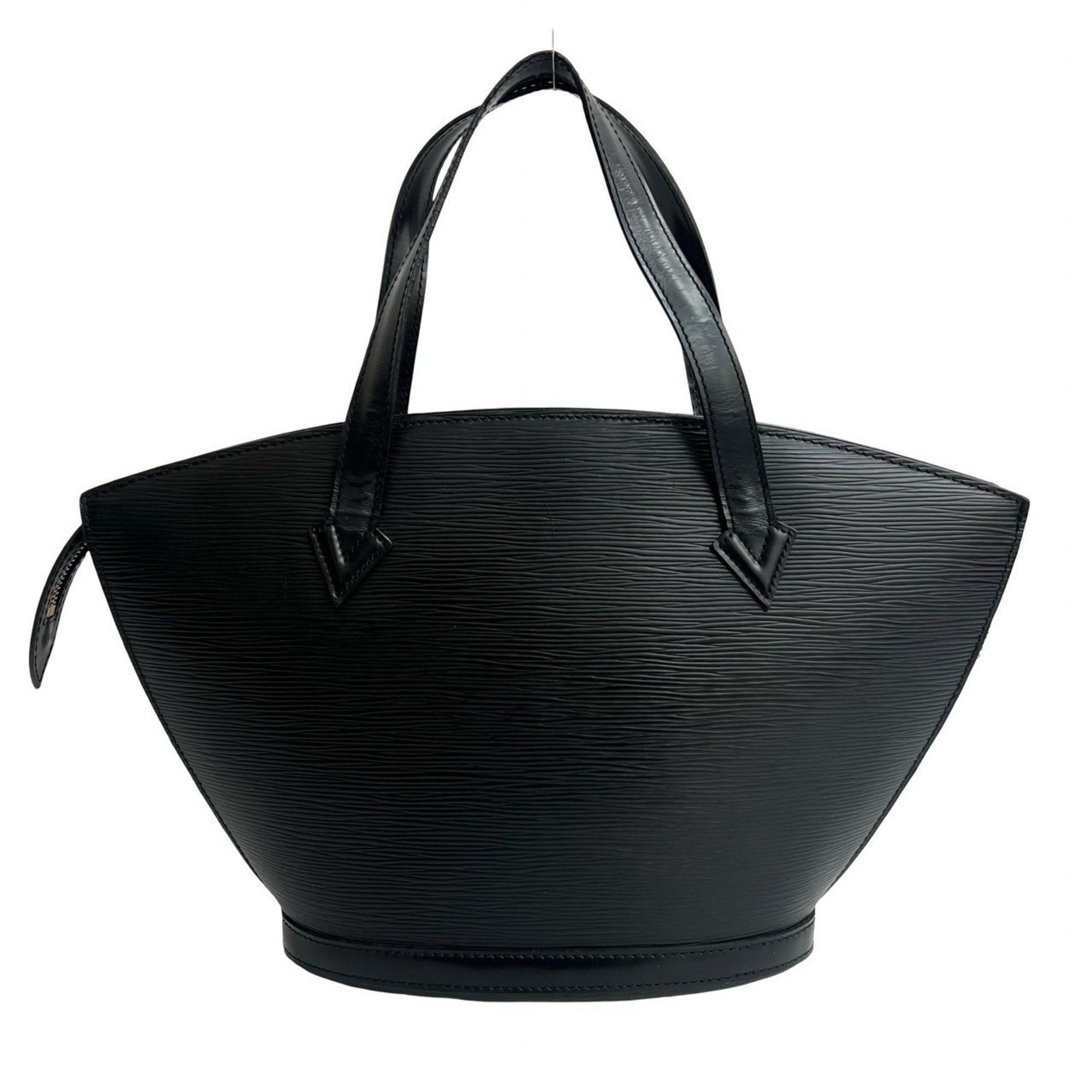 Louis Vuitton Black Epi Leather Handbag Tote Bag (Pre-Owned)