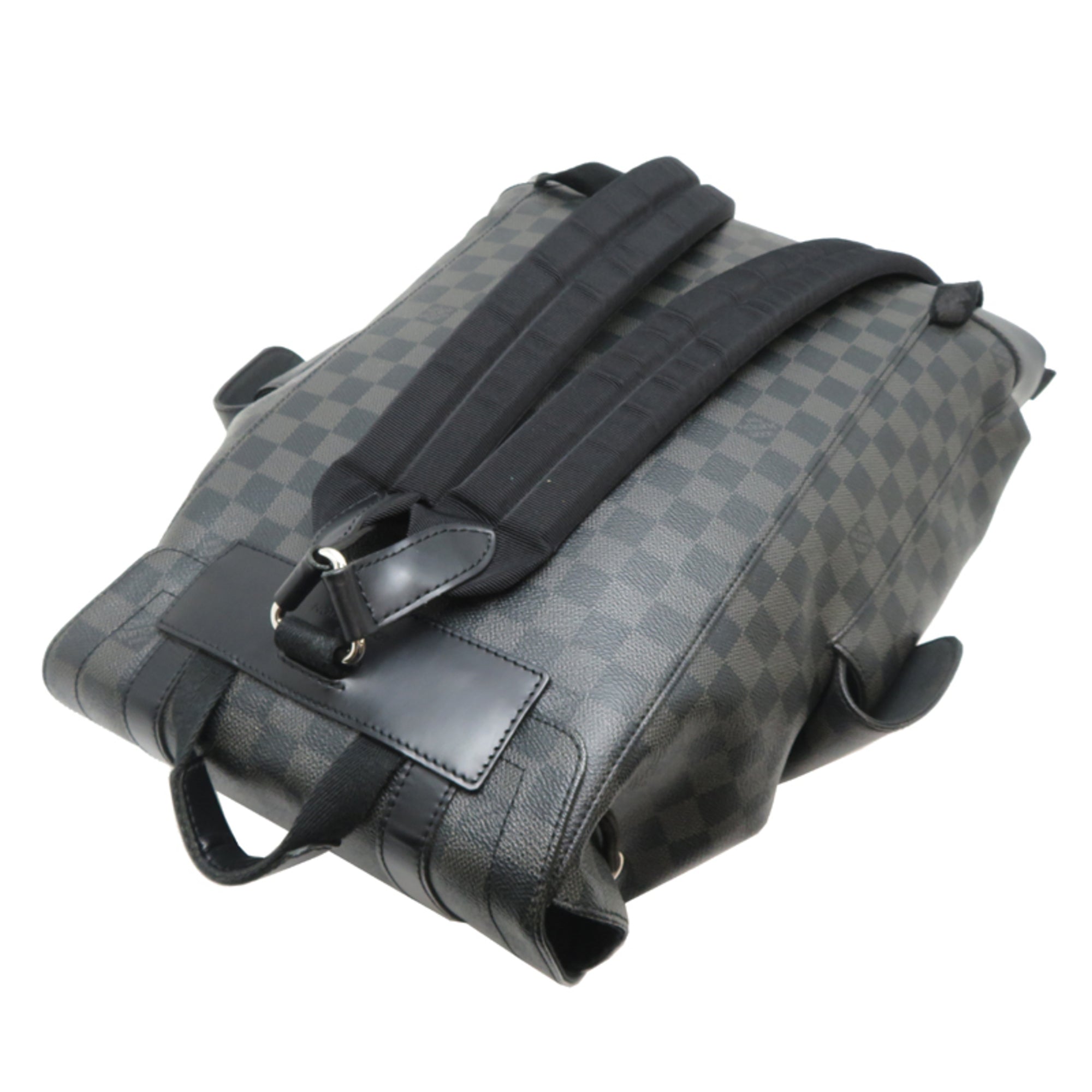 Louis Vuitton Black Damier Graphite Backpack (Pre-Owned)