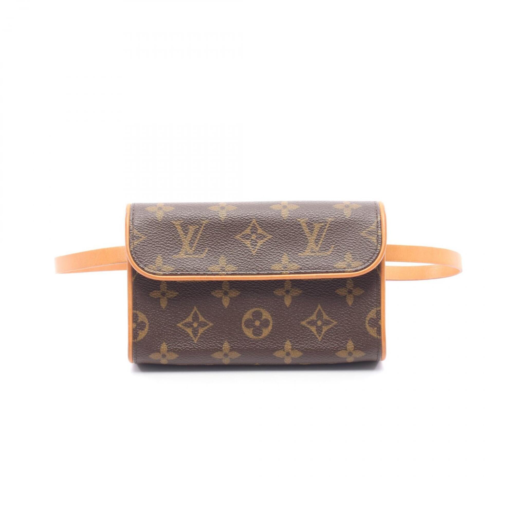 Louis Vuitton Brown Coated Canvas Pvc Monogram Leather Fanny Pack Handbag Sling Bag (Pre-Owned)